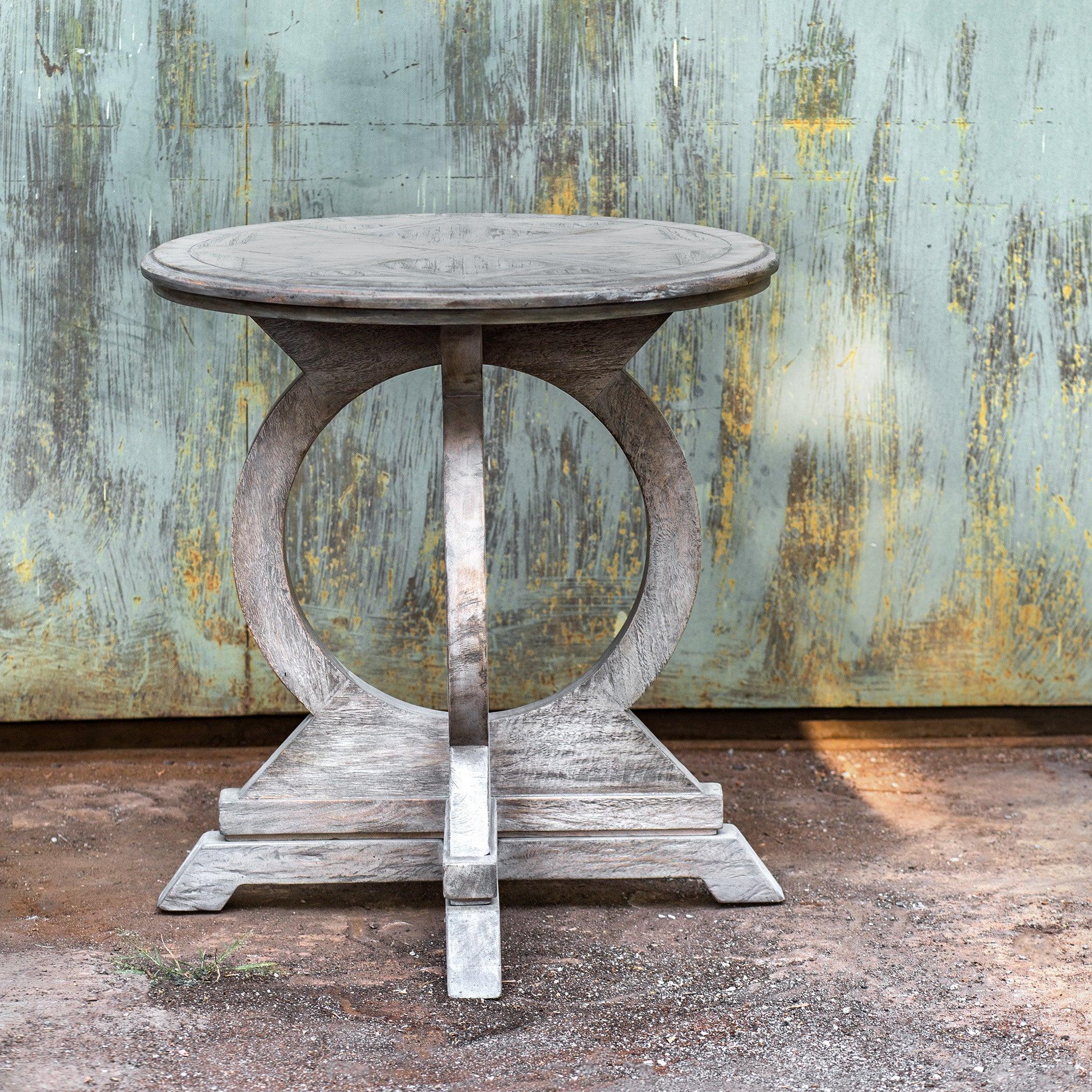 Maiva White Side Table - Remutear