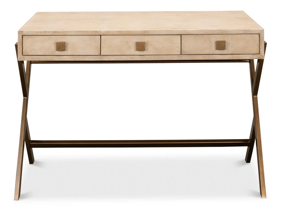 Stuart Leather Desk - Remutear