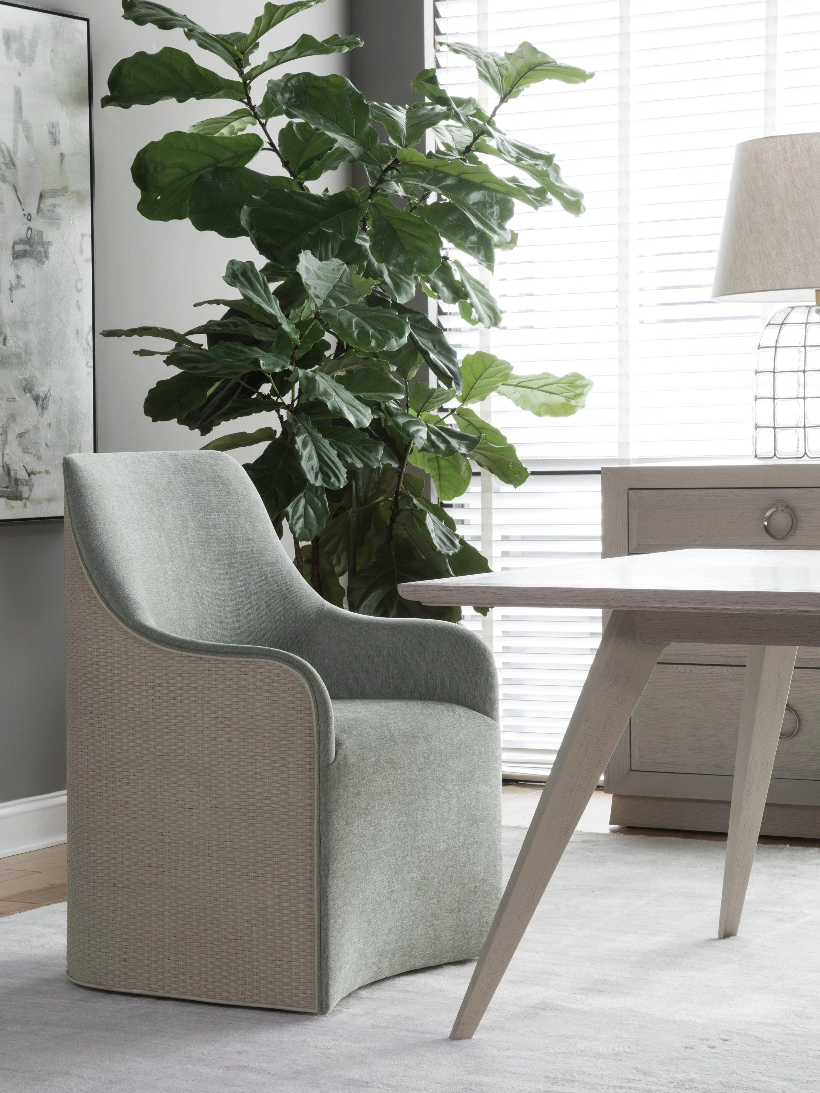 Signature Designs Riley Woven Arm Chair - Remutear