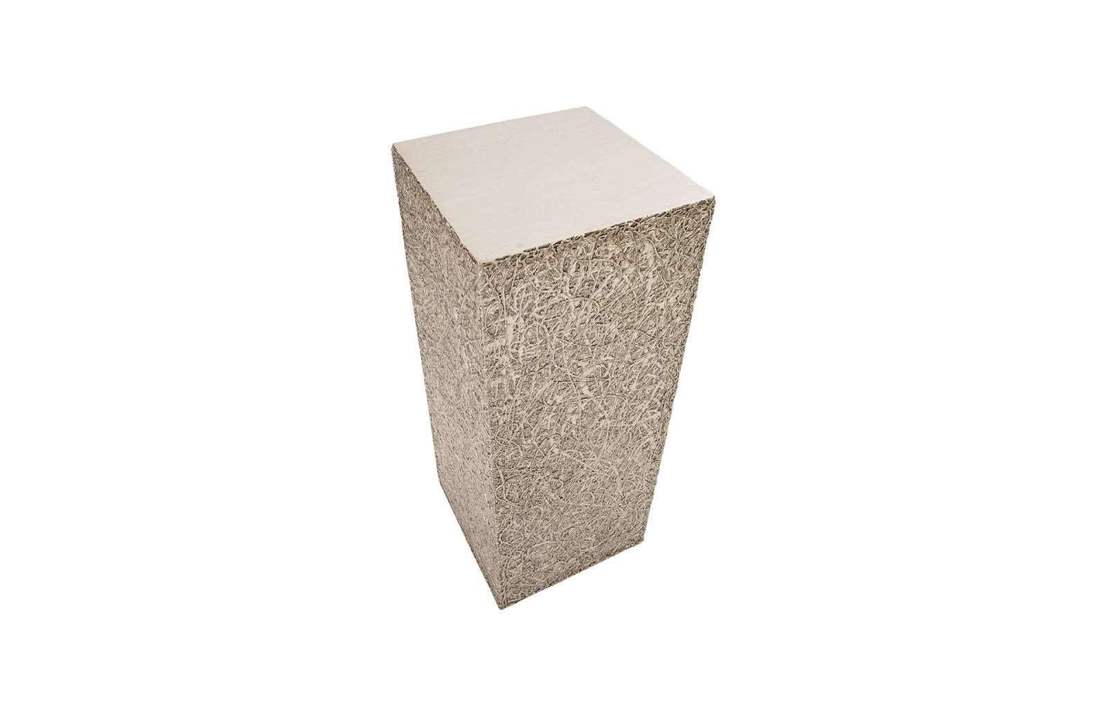 String Theory Pedestal, Silver Leaf, MD - Remutear