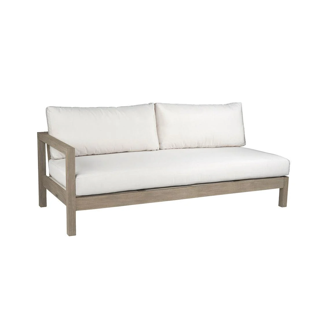 Montauk Sectional Left Arm (Facing) Sofa Distressed/Rustic - Remutear