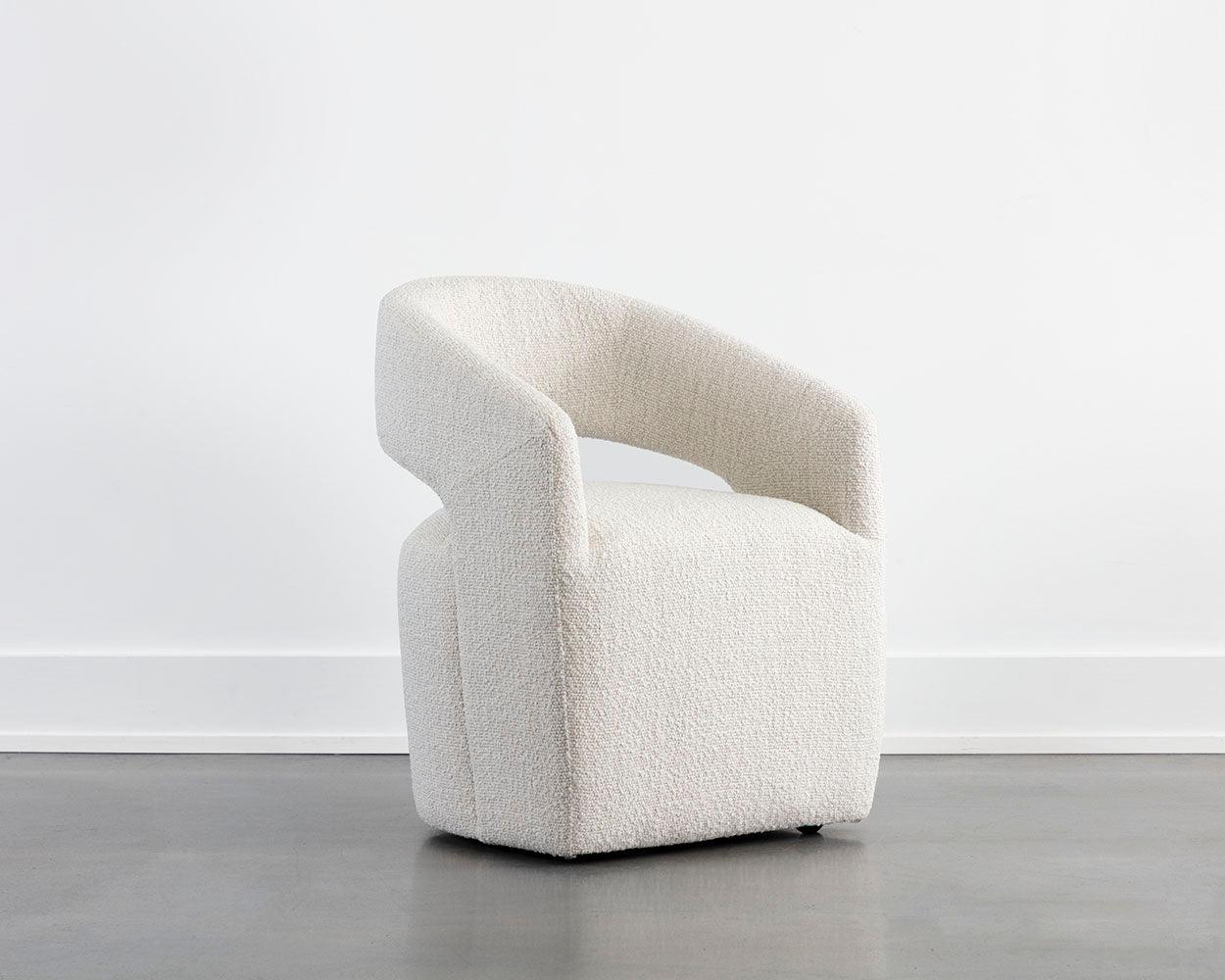 Lloret Wheeled Dining Armchair - Remutear