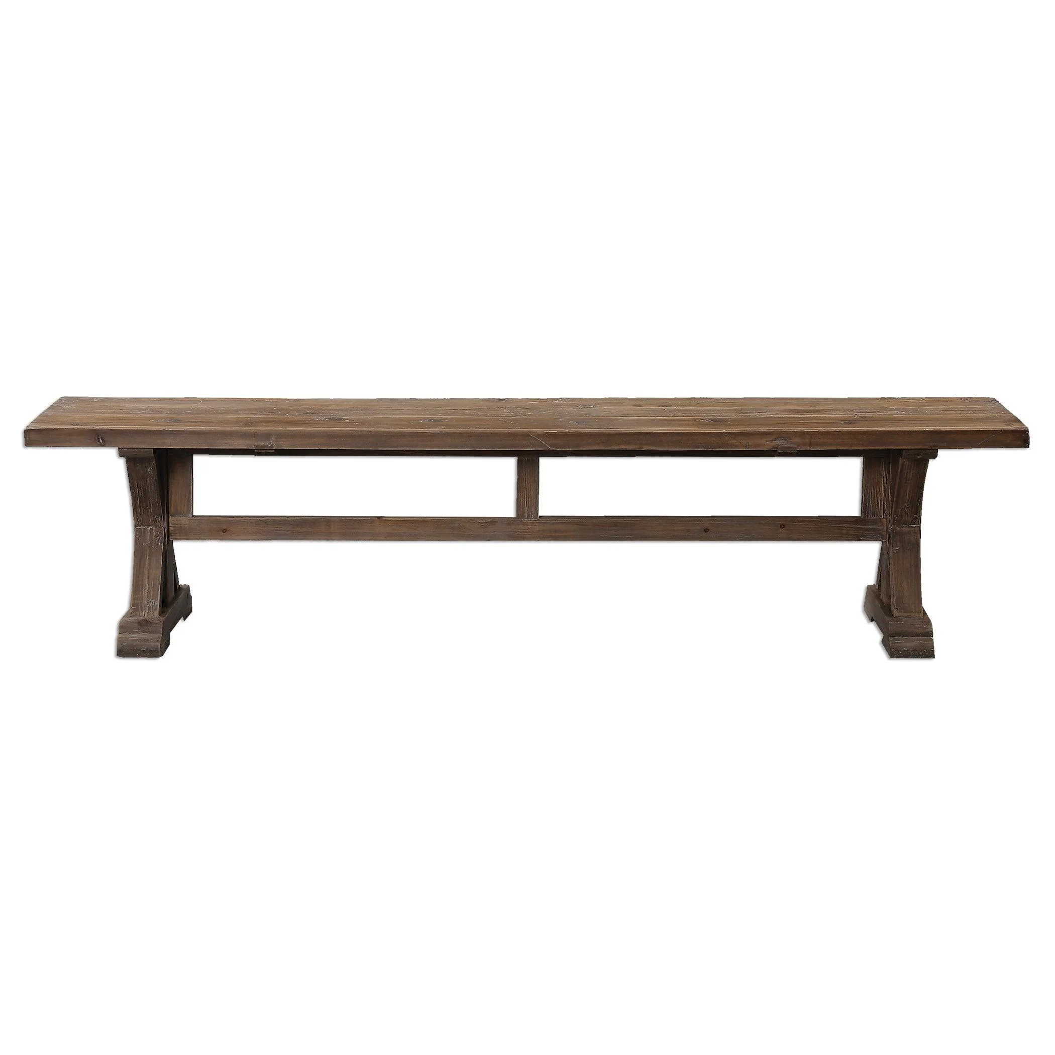 Stratford Salvaged Wood Bench - Remutear