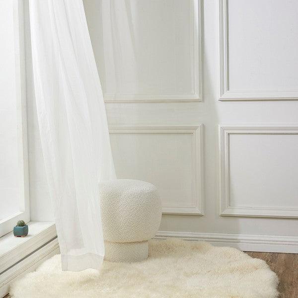 LEBOEFF ROUND OTTOMAN - Remutear