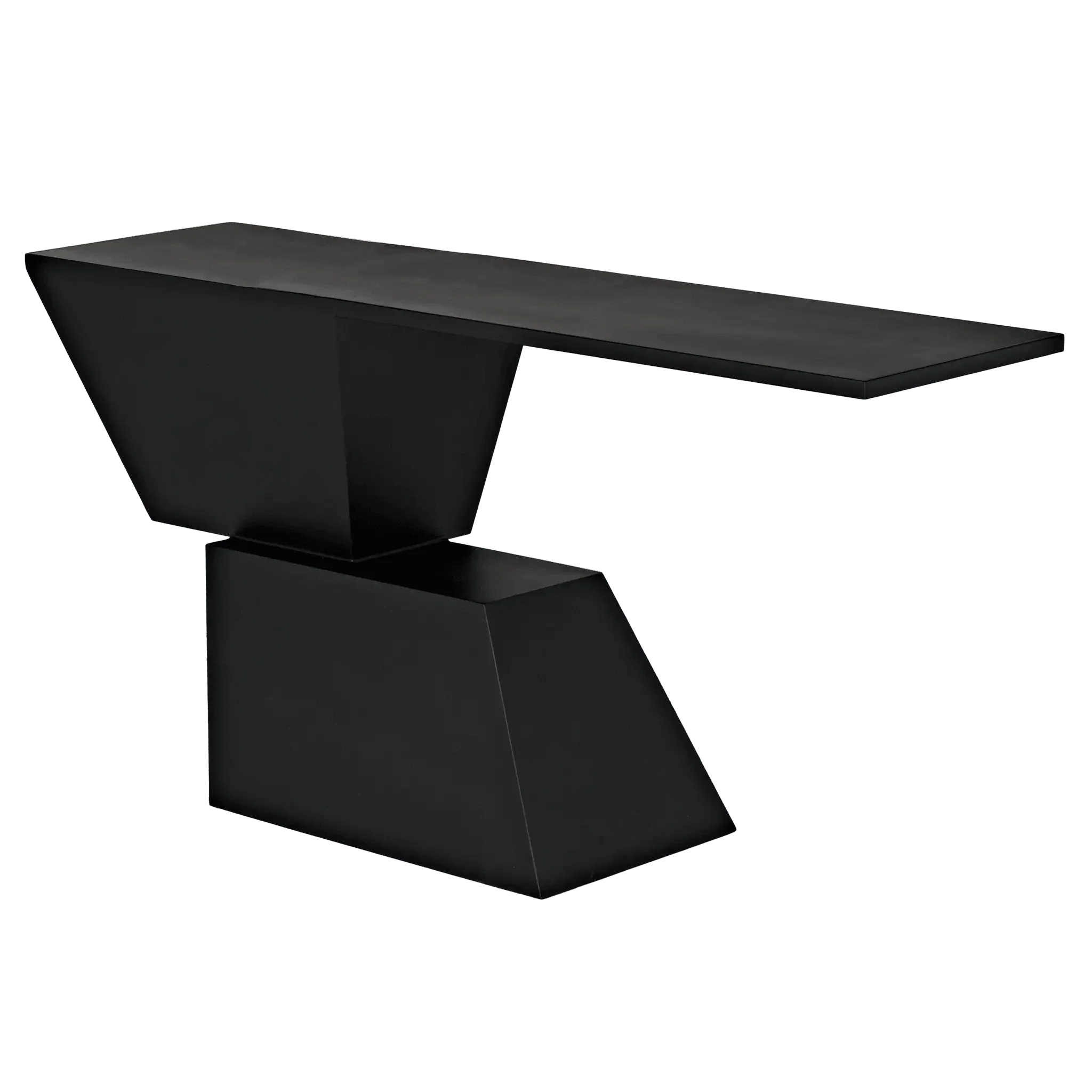 Pieta Console, Black Steel - Remutear