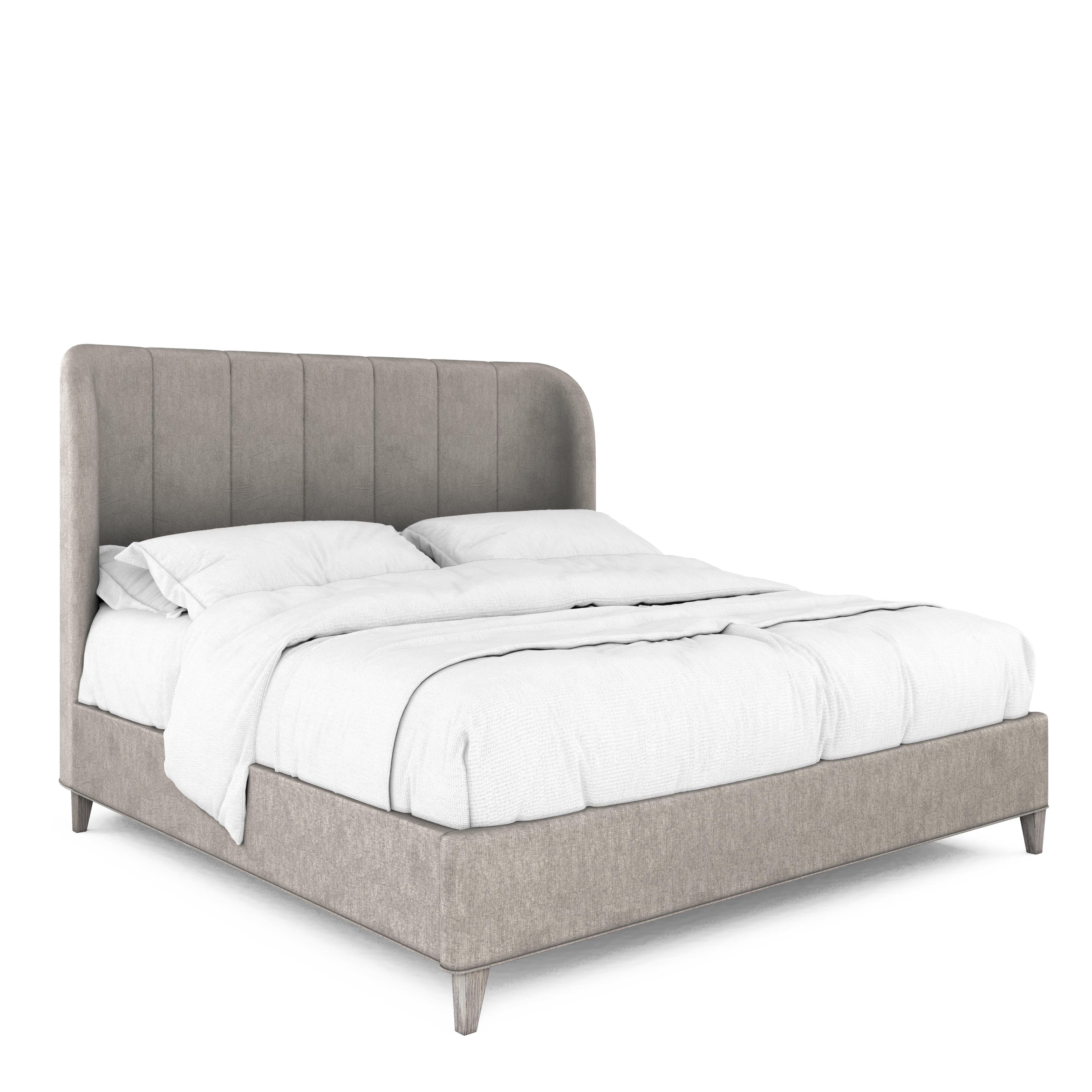 Vault Upholstered Shelter Bed - Remutear