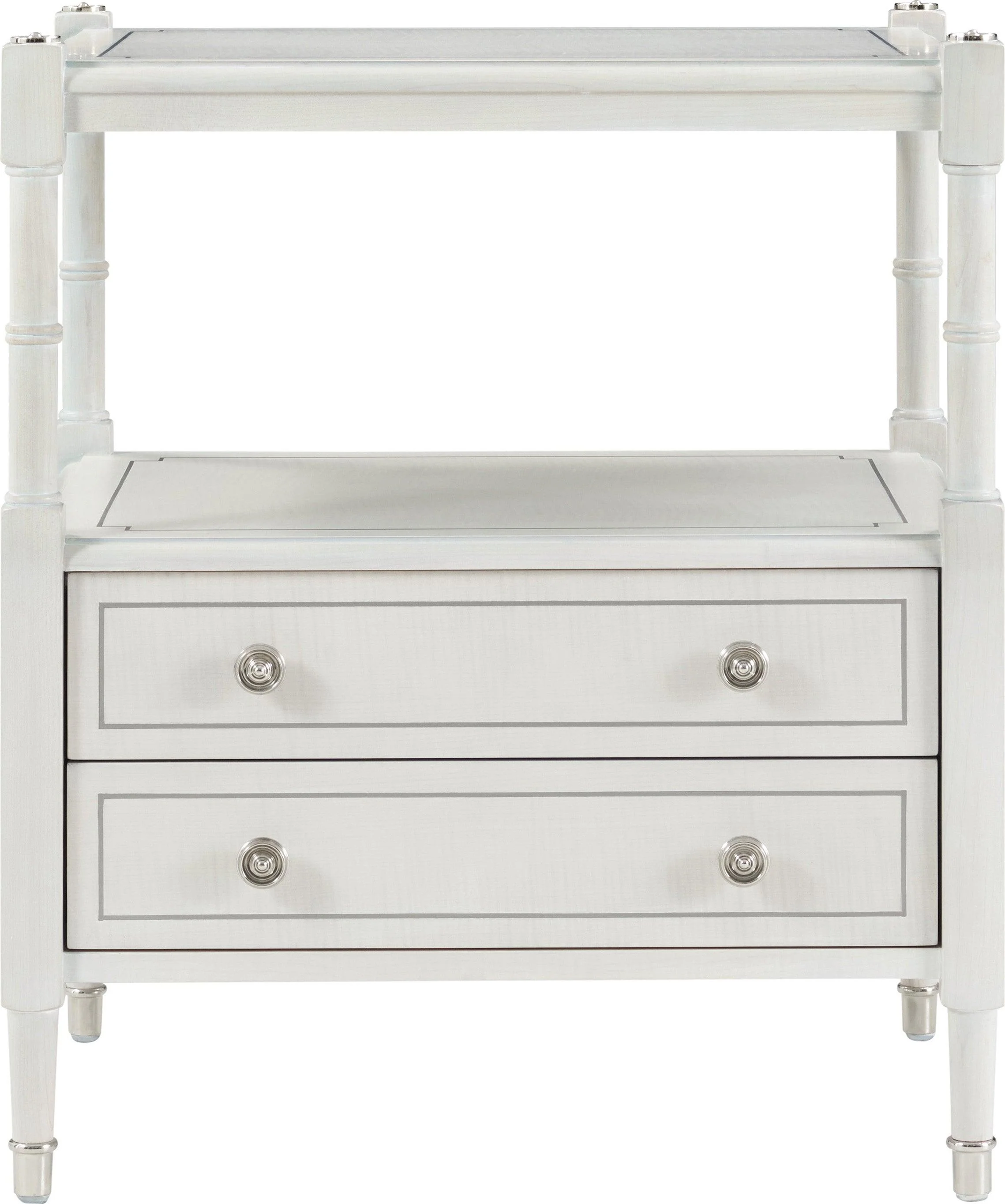 Spencer London 2-Drawer Nightstand - Remutear