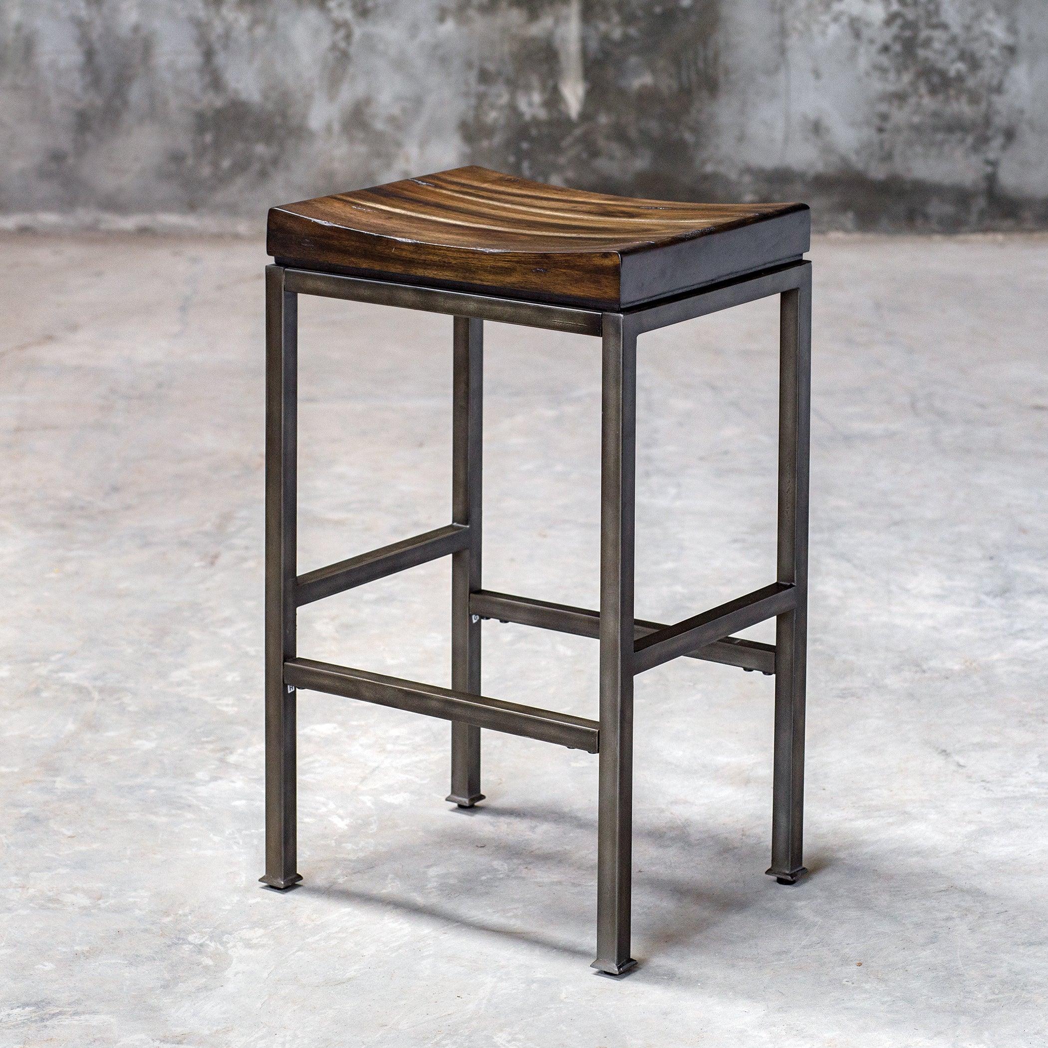 BECK INDUSTRIAL BAR STOOL - Remutear