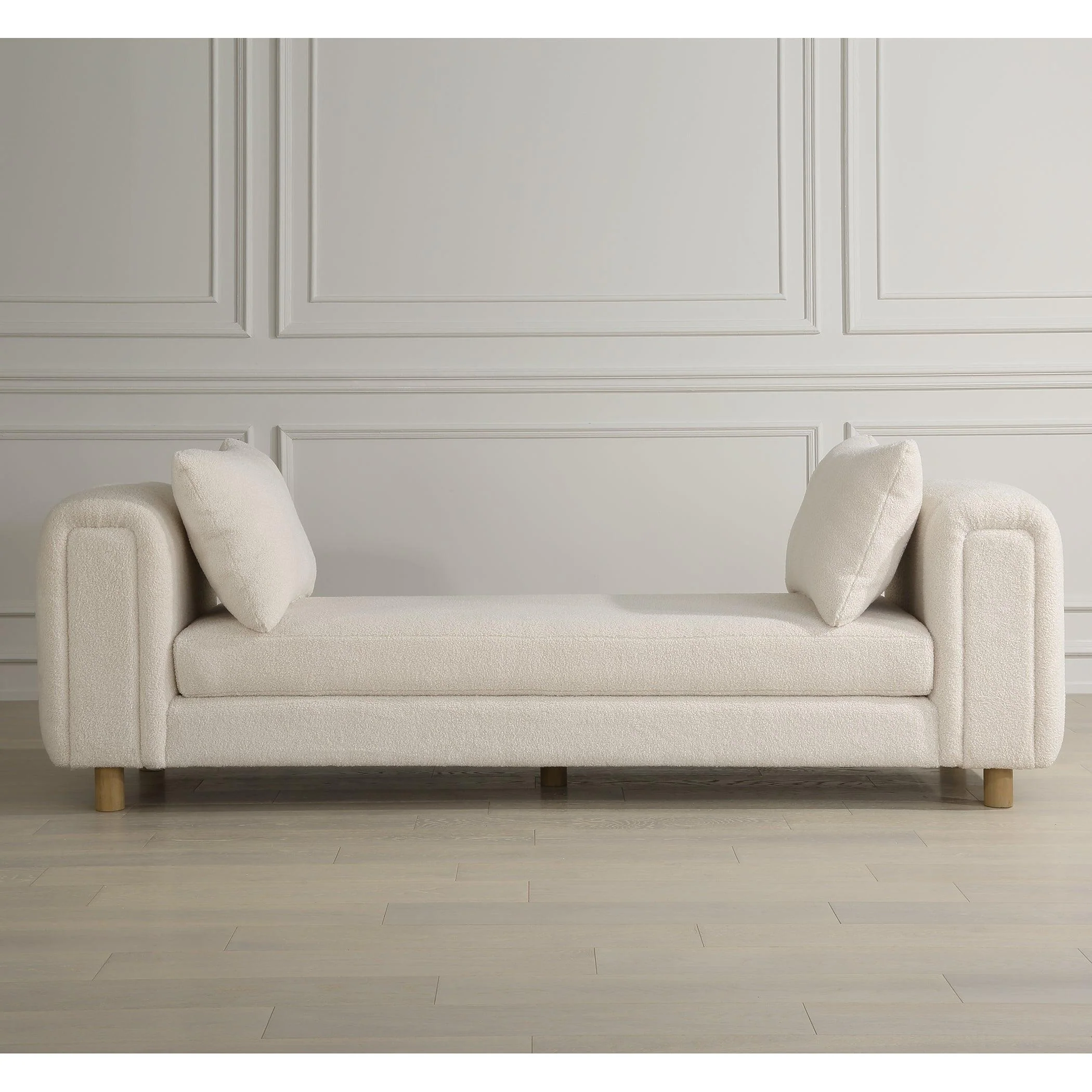 Repose Oversized Ivory Bench - Remutear
