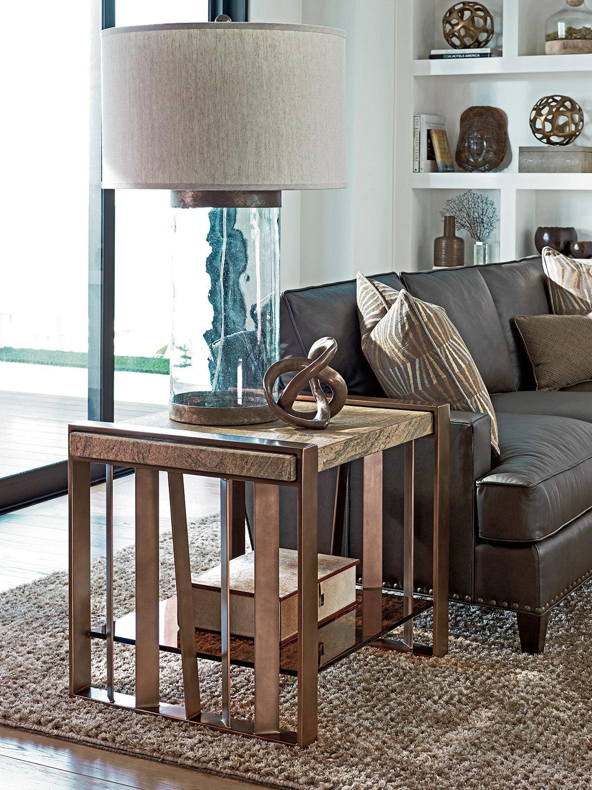 Zavala Intersect End Table - Remutear