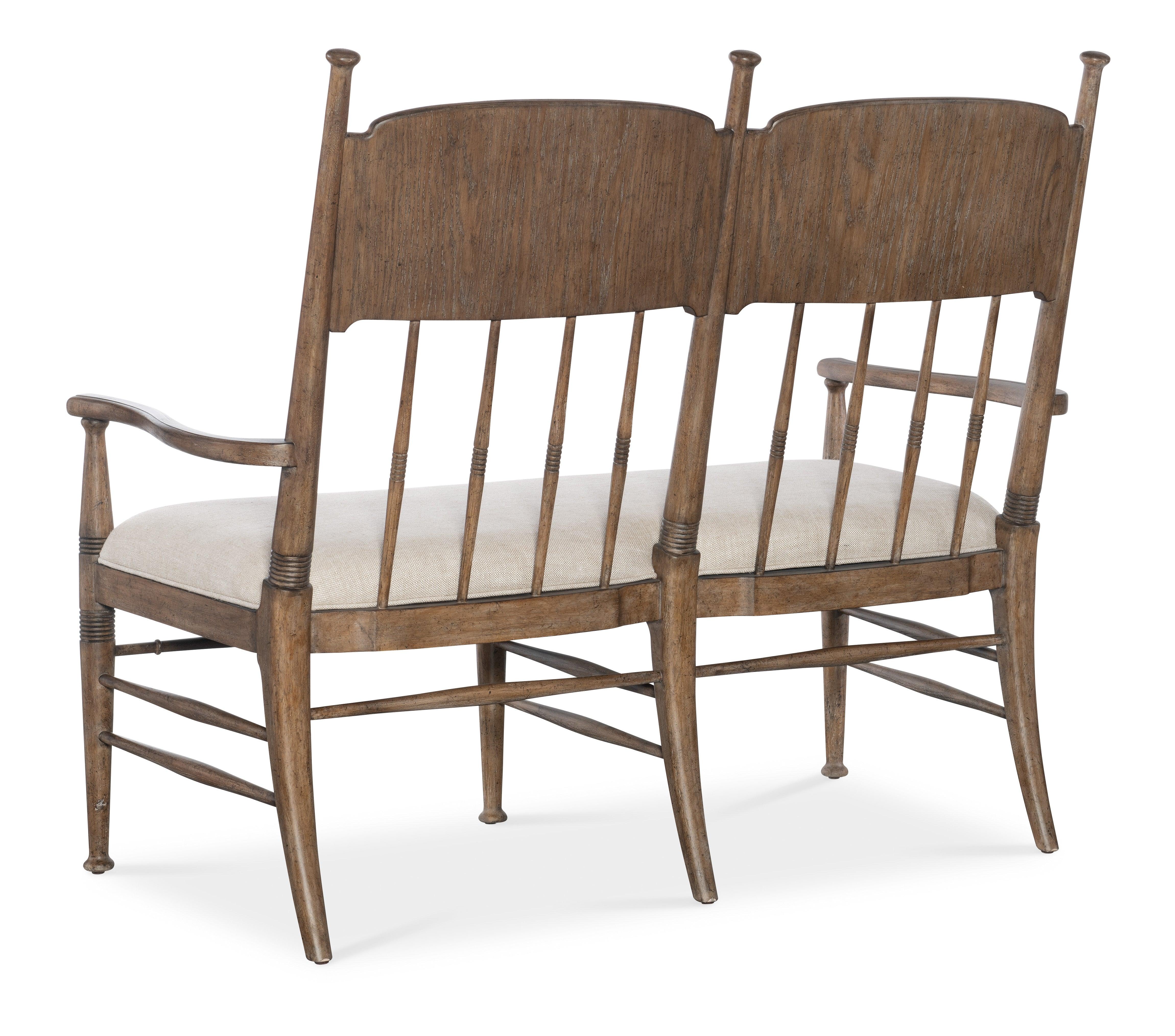 Americana Dining Bench - Honey - Remutear