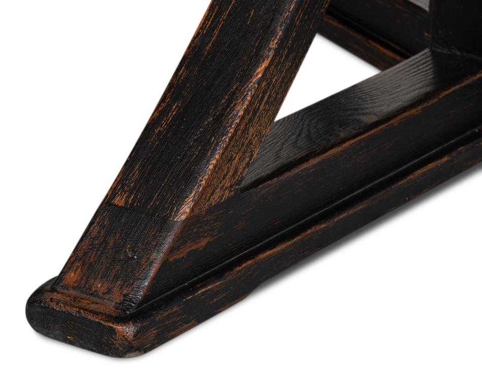 Flying Buttress Dining Table Ant. Black - Remutear