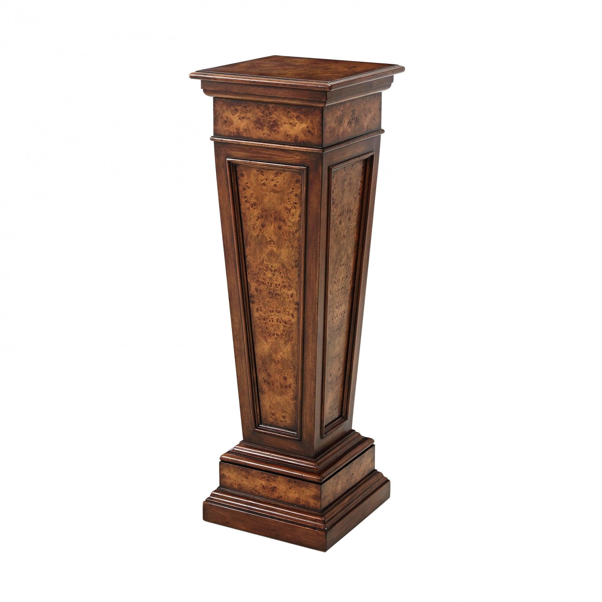The Burl Pedestal Column / Torchere - Remutear