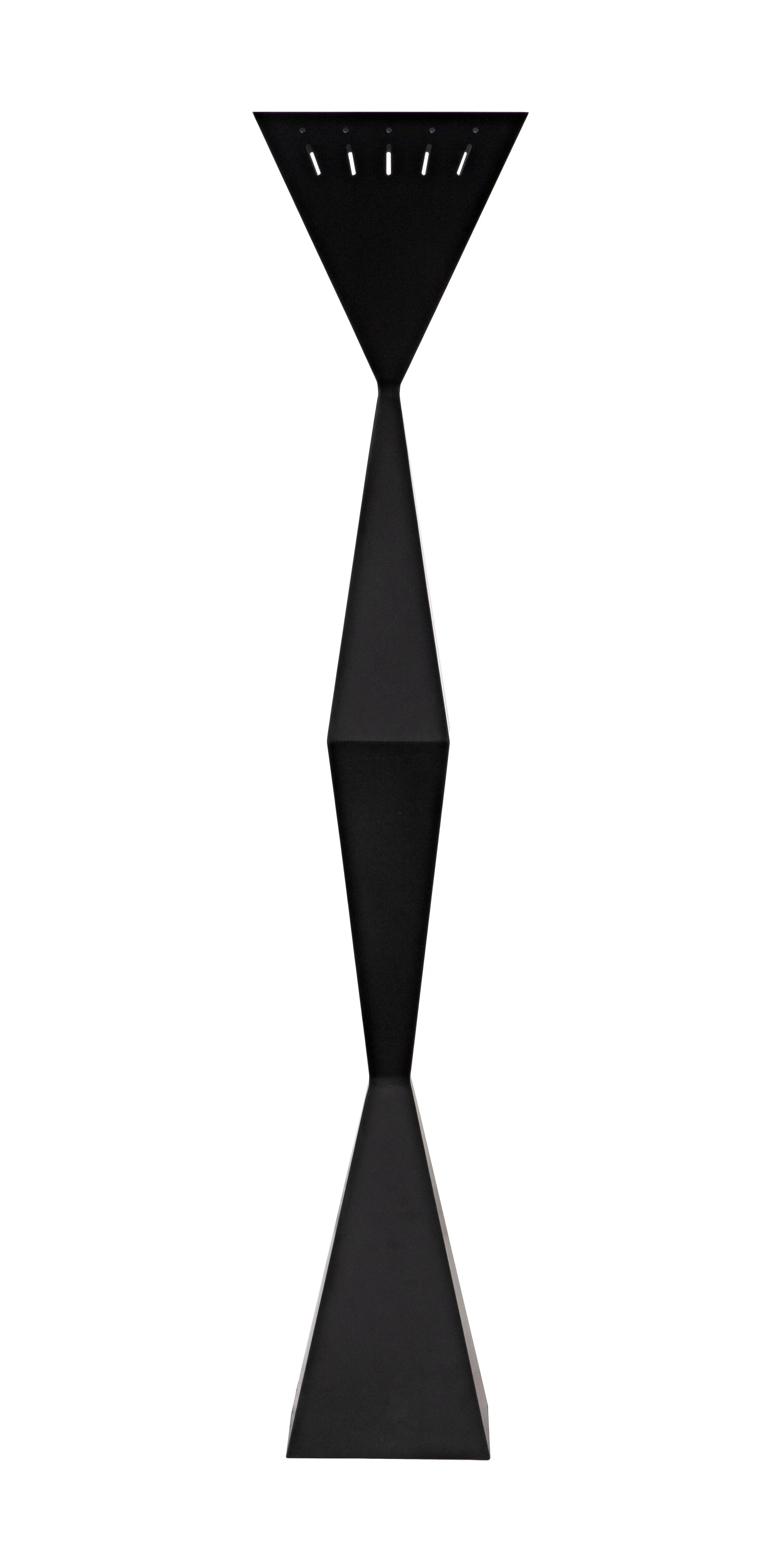 Brixton Floor Lamp, Black Steel - Remutear