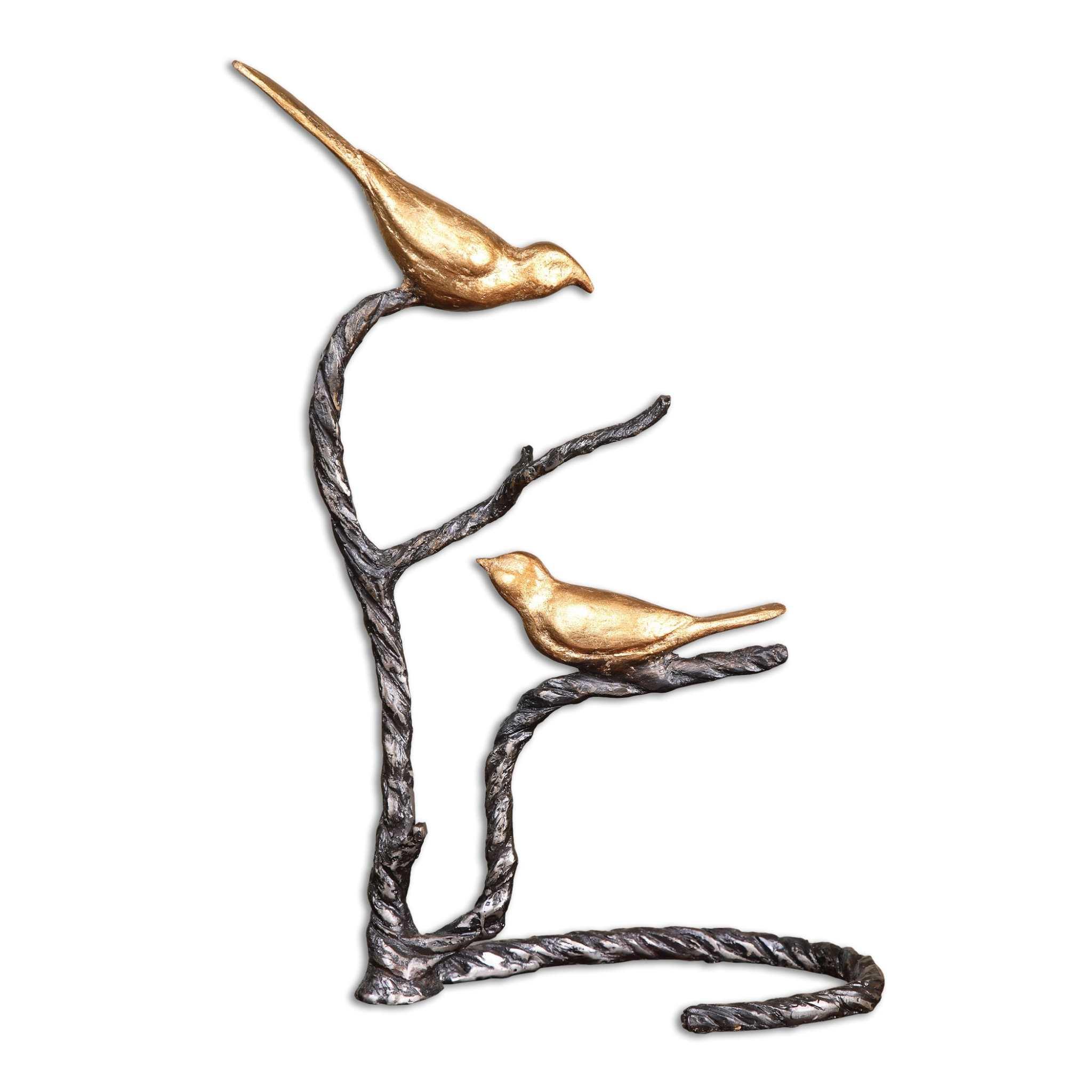 BIRDS ON A LIMB SCULPTURE - Remutear