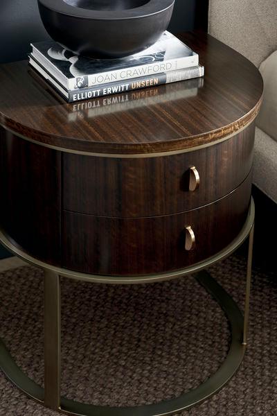 MODERN STREAMLINE NIGHTSTAND - Remutear