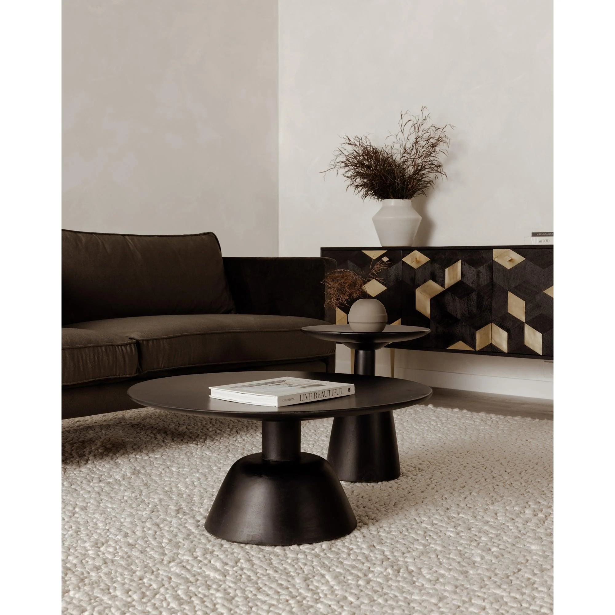 Nels Coffee Table Black - Remutear