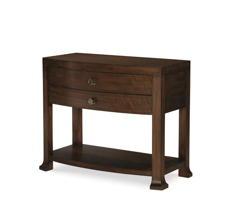 Citation Cline Bowfront Nightstand - Remutear