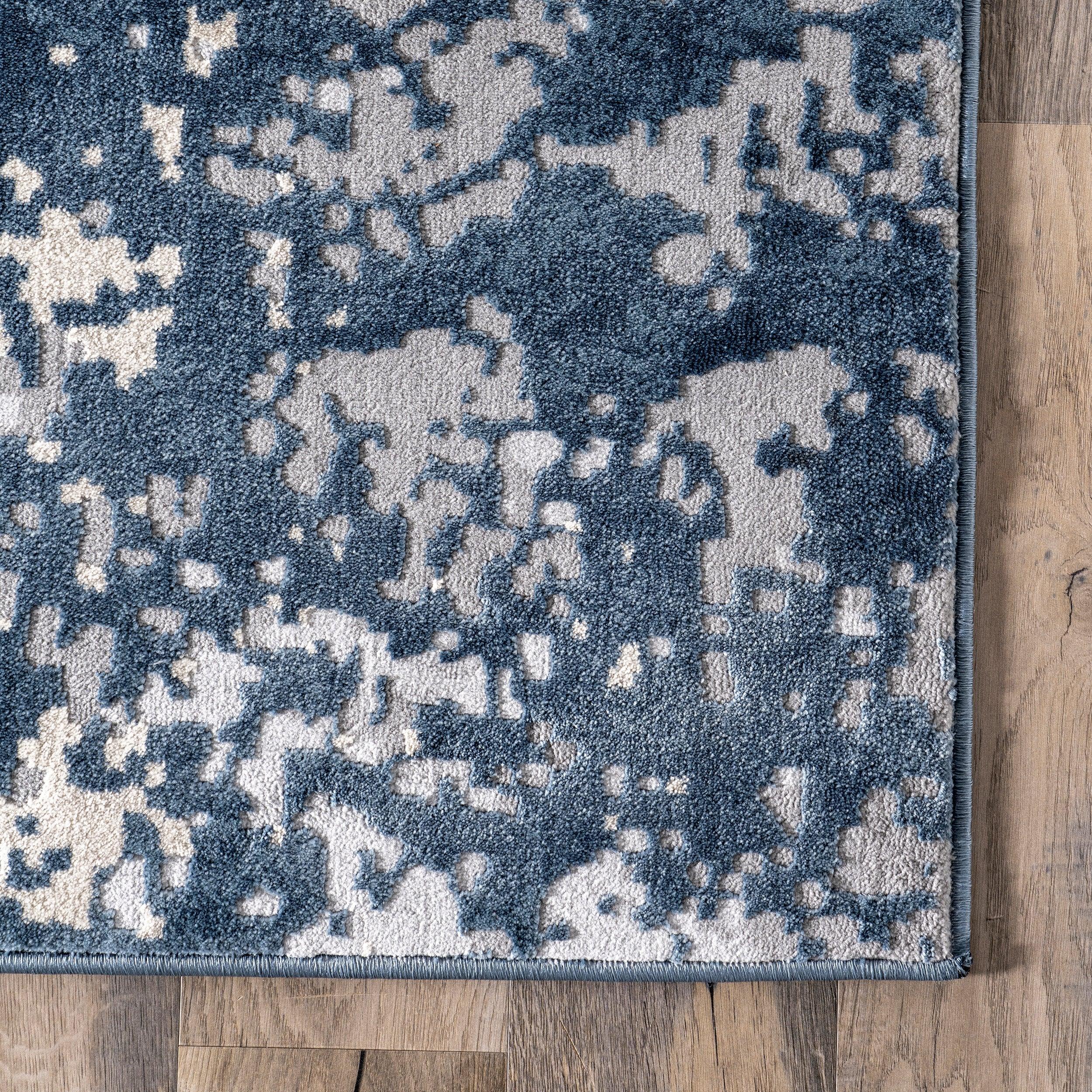 Chastin Modern Abstract Area Rug - Remutear