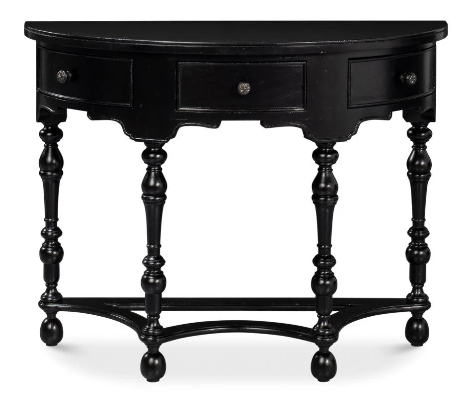 Abraham Half Round Console - Remutear
