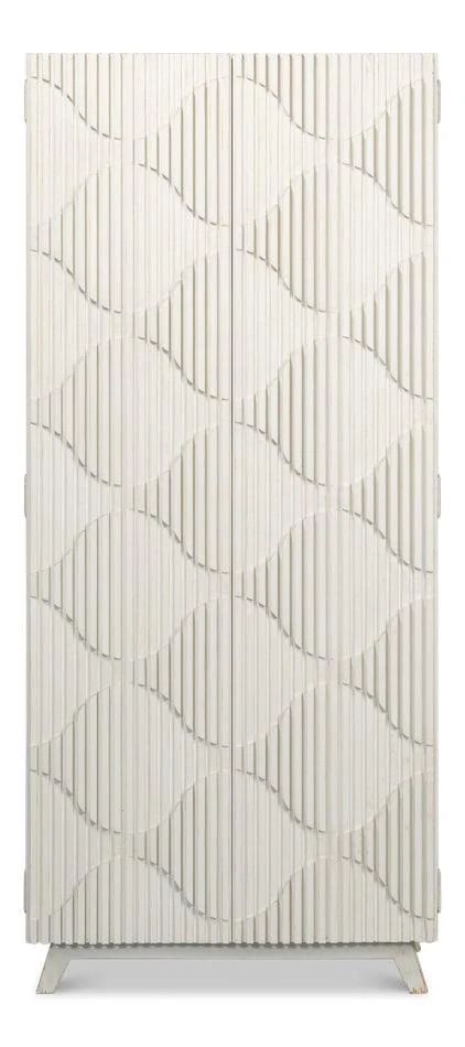 Lola Cupboard - Antique White - Remutear