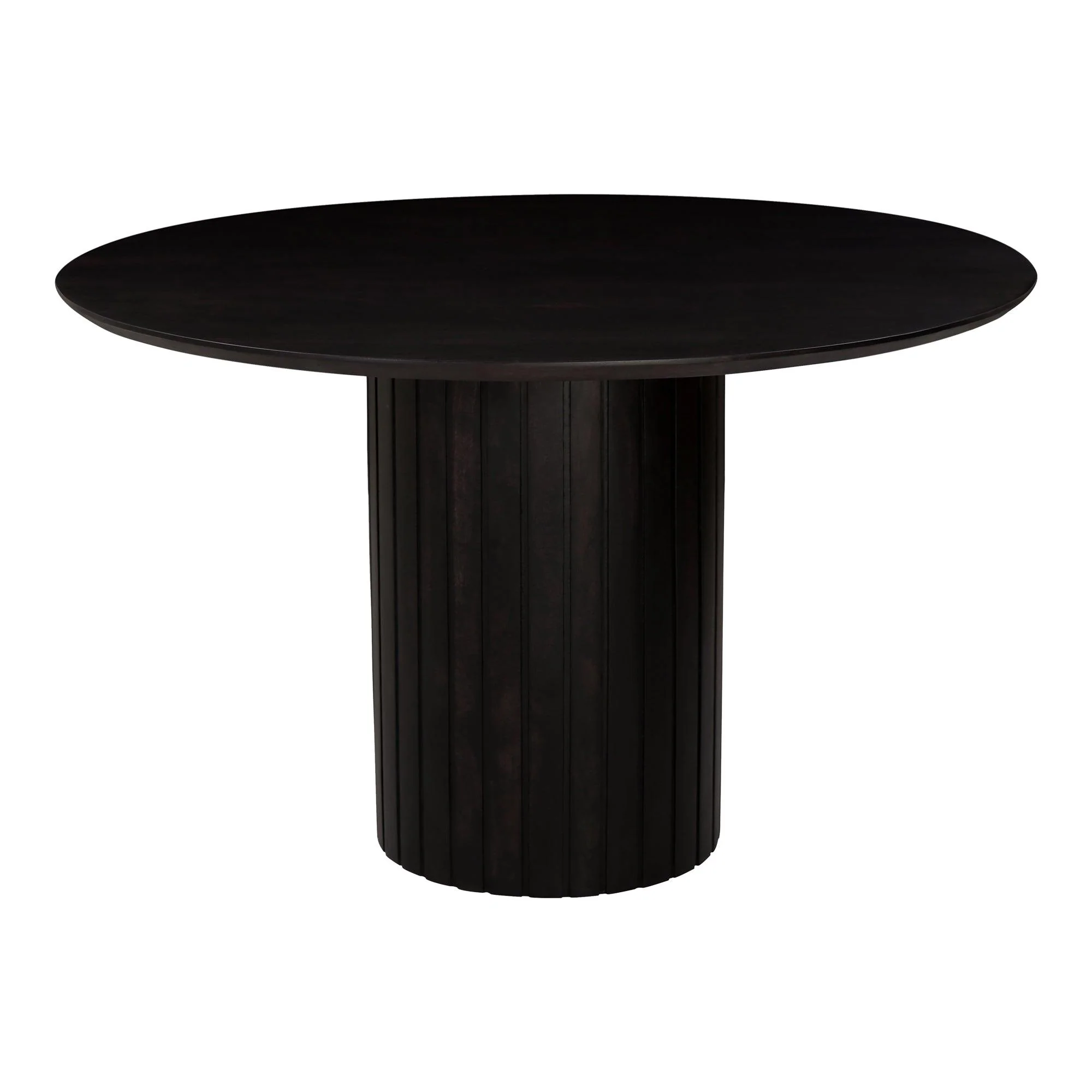 Povera Round Dining Table Black - Remutear