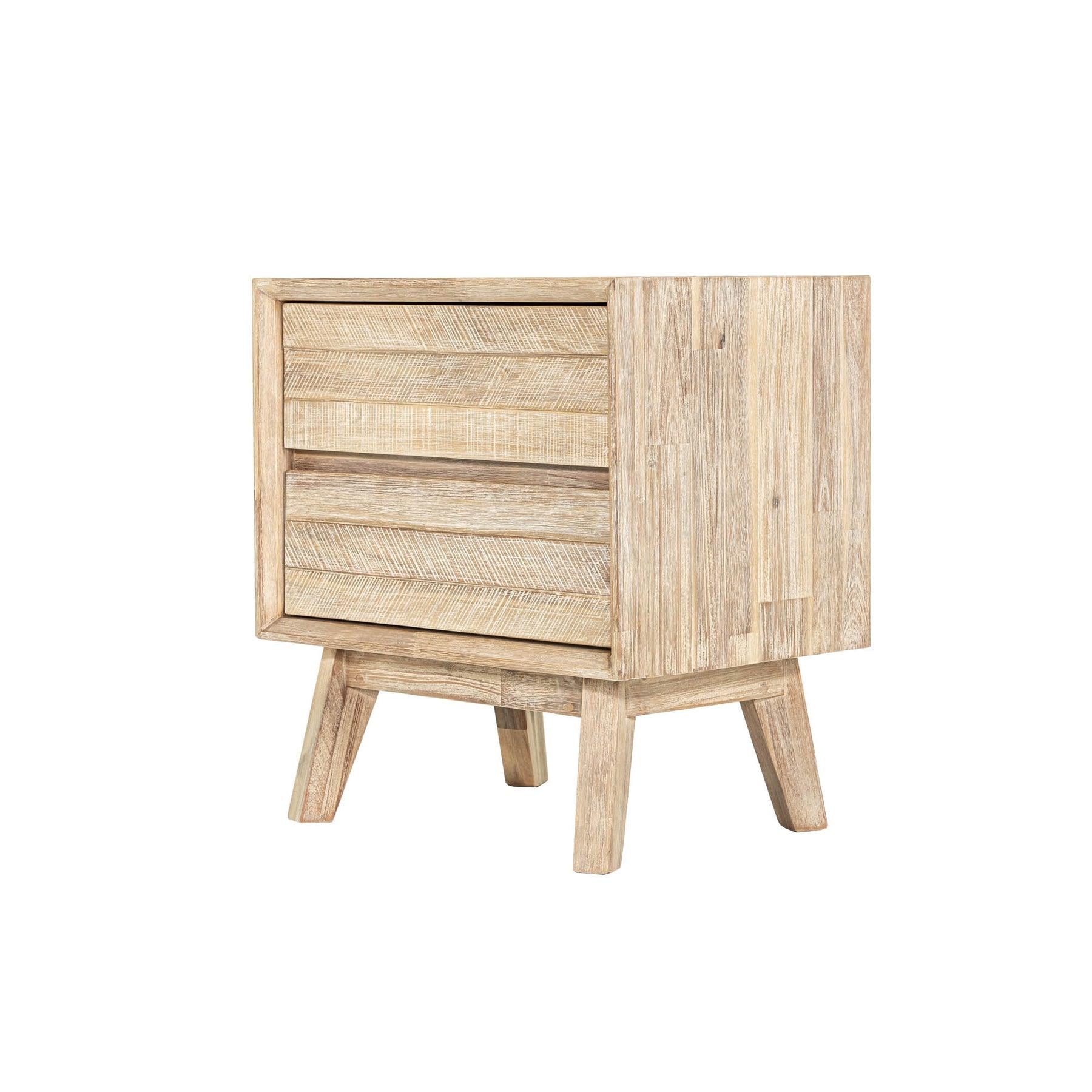 Gia 2 Drawer Nightstand - Remutear