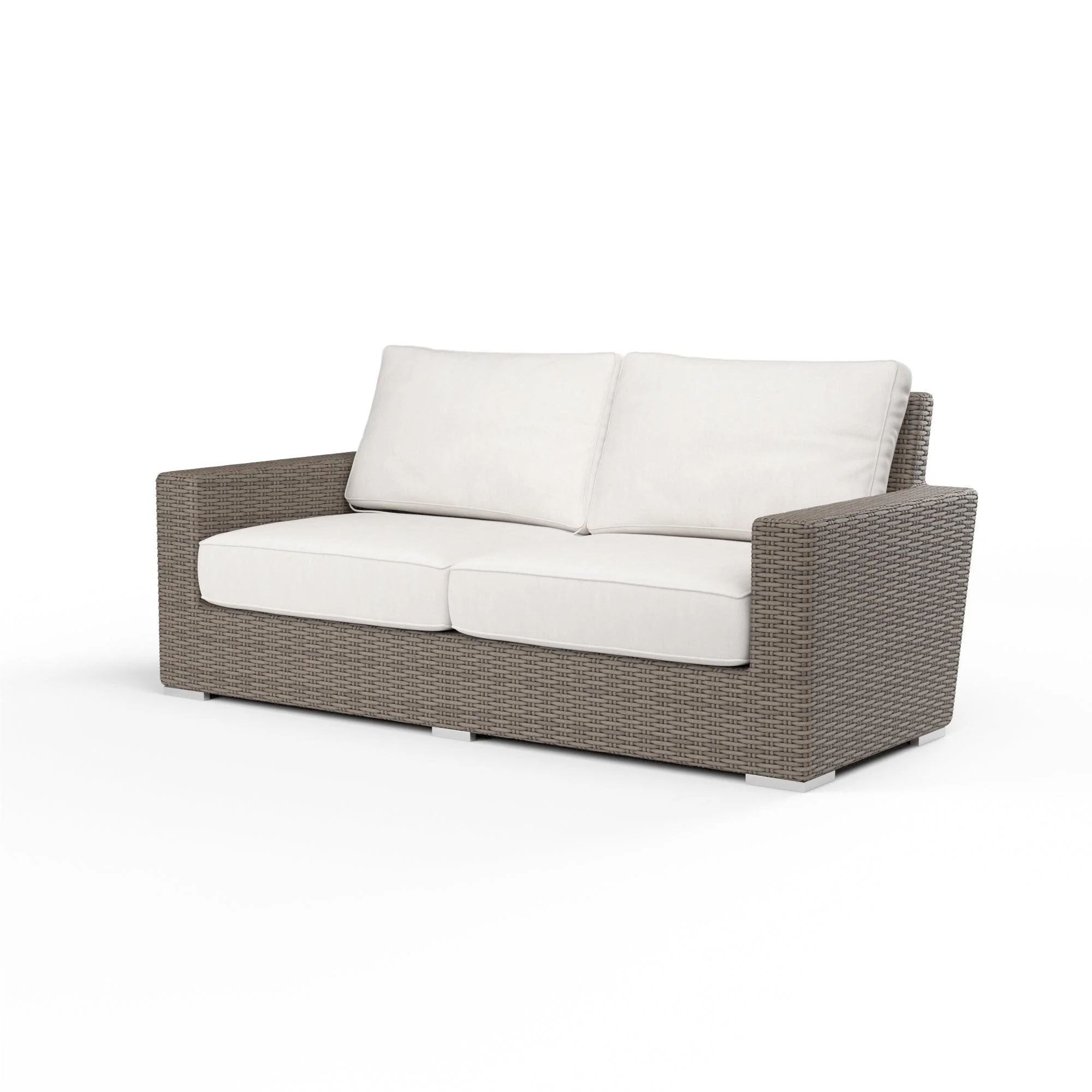 Coronado Loveseat in Canvas Flax w/ Self Welt - Remutear