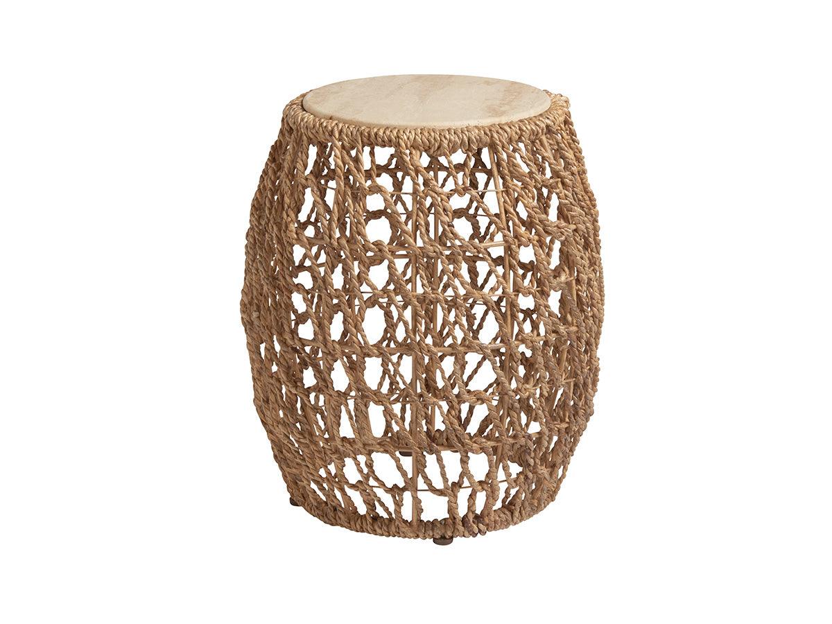 Los Altos Madrid Woven Accent Table - Remutear
