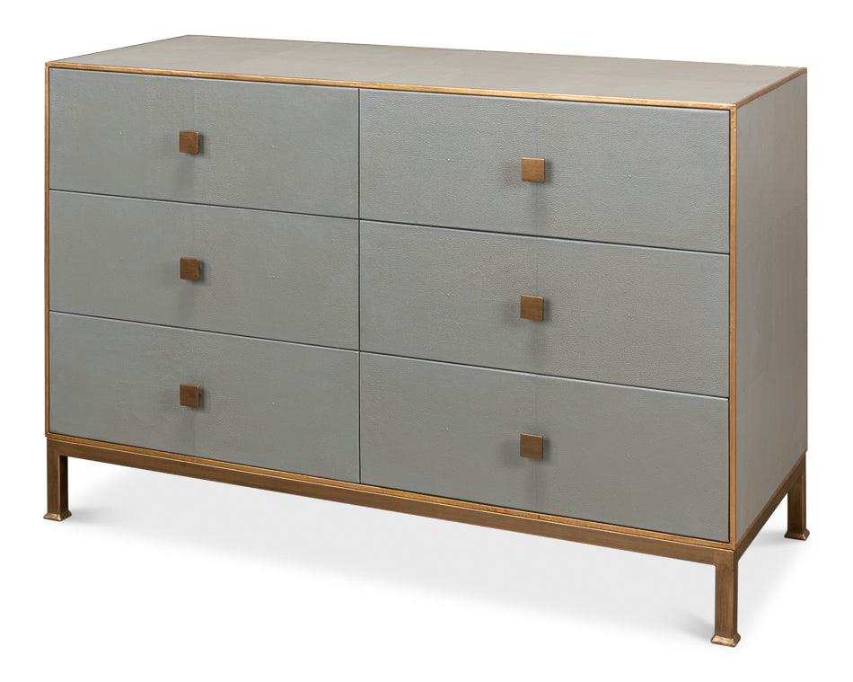 Gillian Six Drawer Dresser - Storm Grey - Remutear