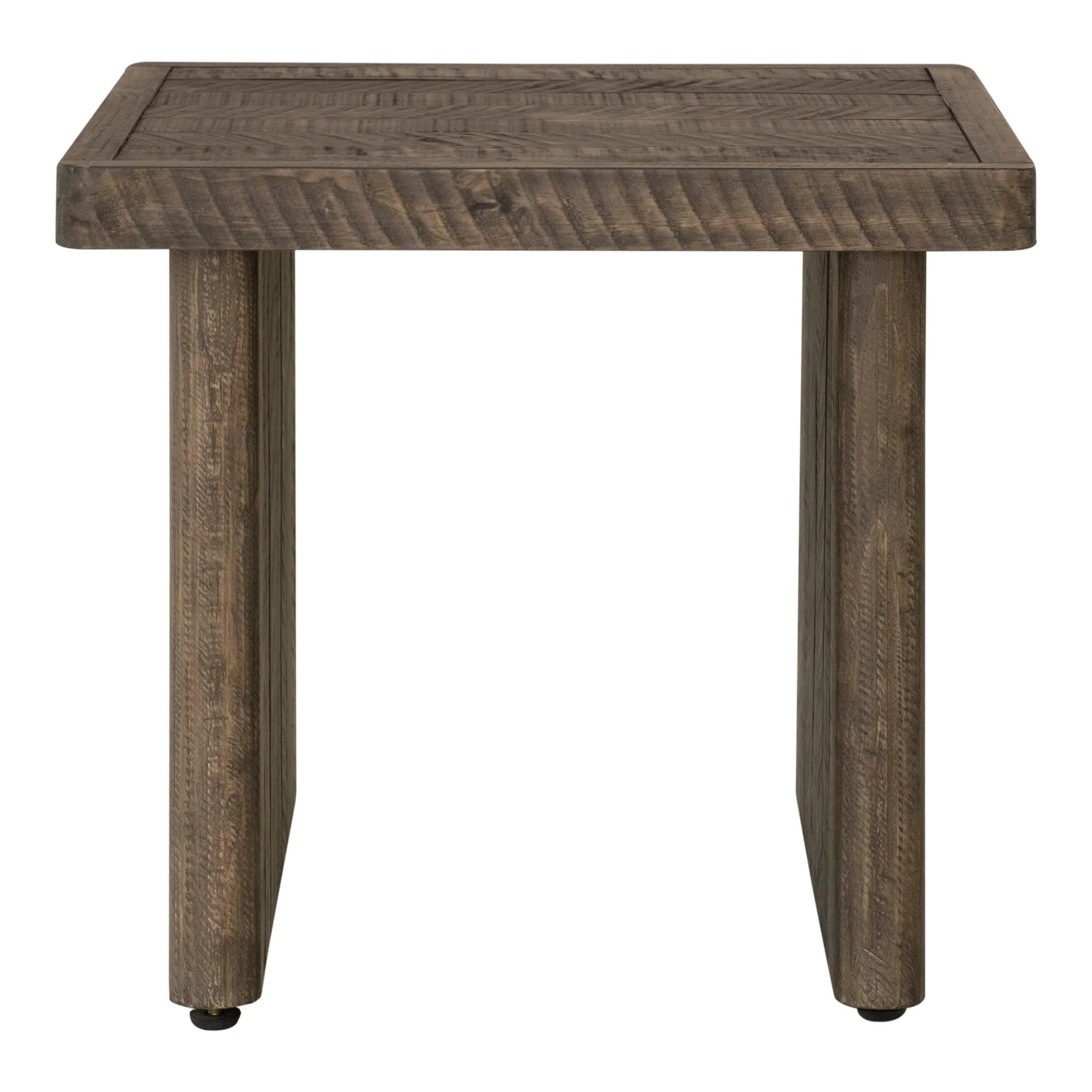 Monterey End Table Aged Brown - Remutear