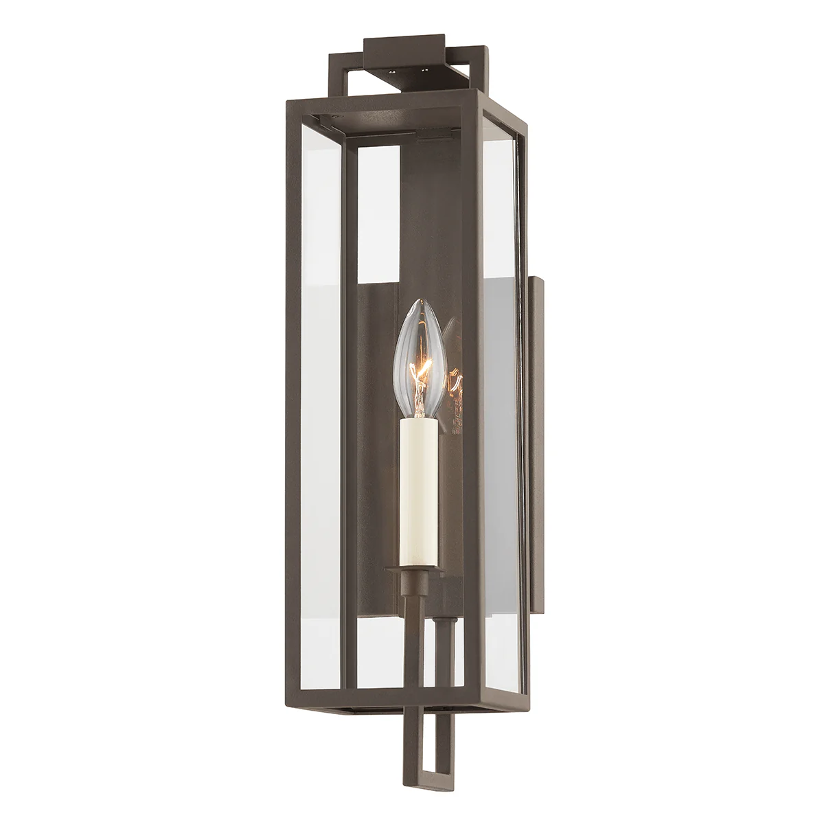 BECKHAM 1 LIGHT EXTERIOR WALL SCONCE LARGE - Remutear