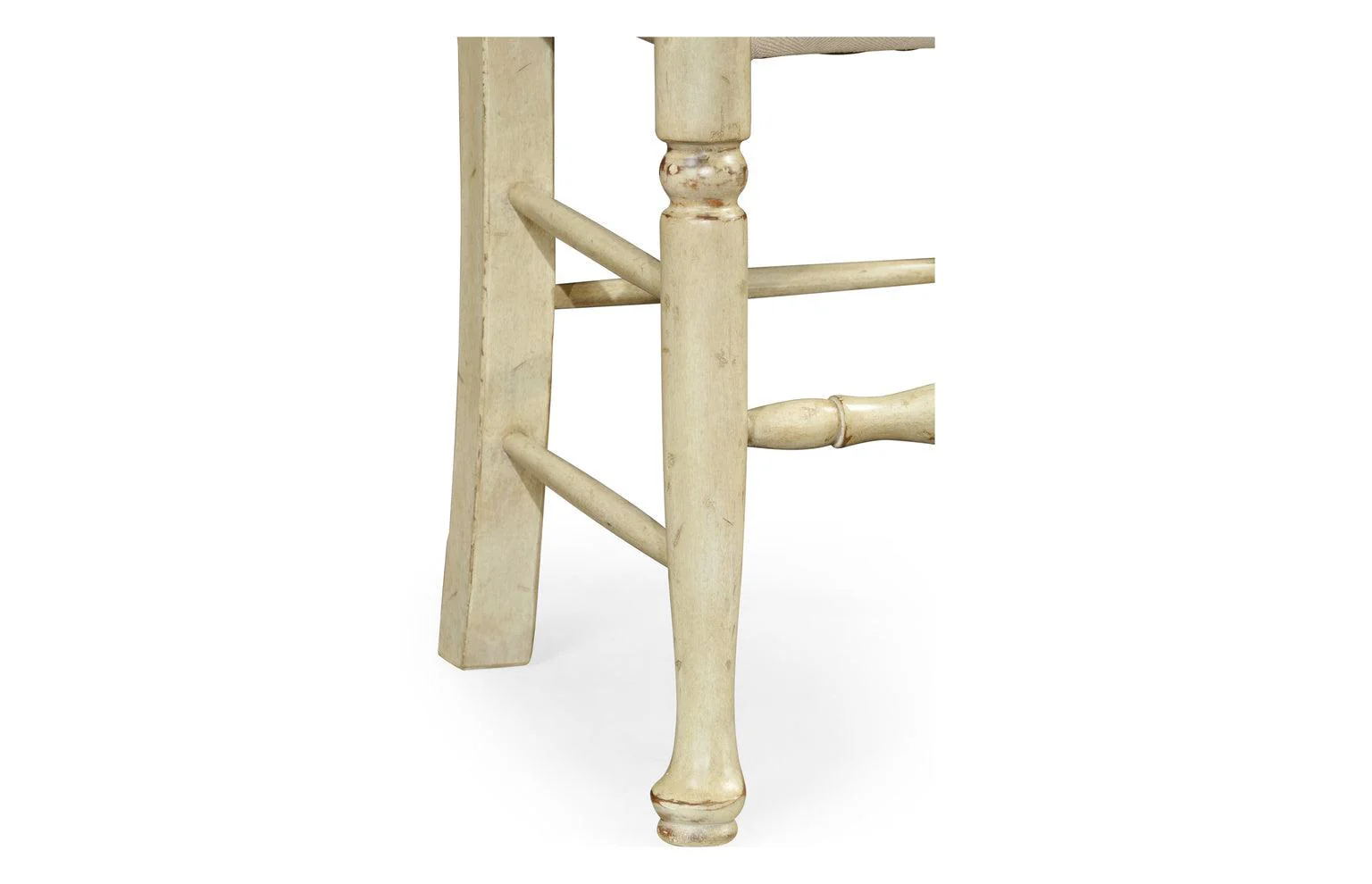 Casual Accents Grey Painted Ladderback Arm Chair - Remutear