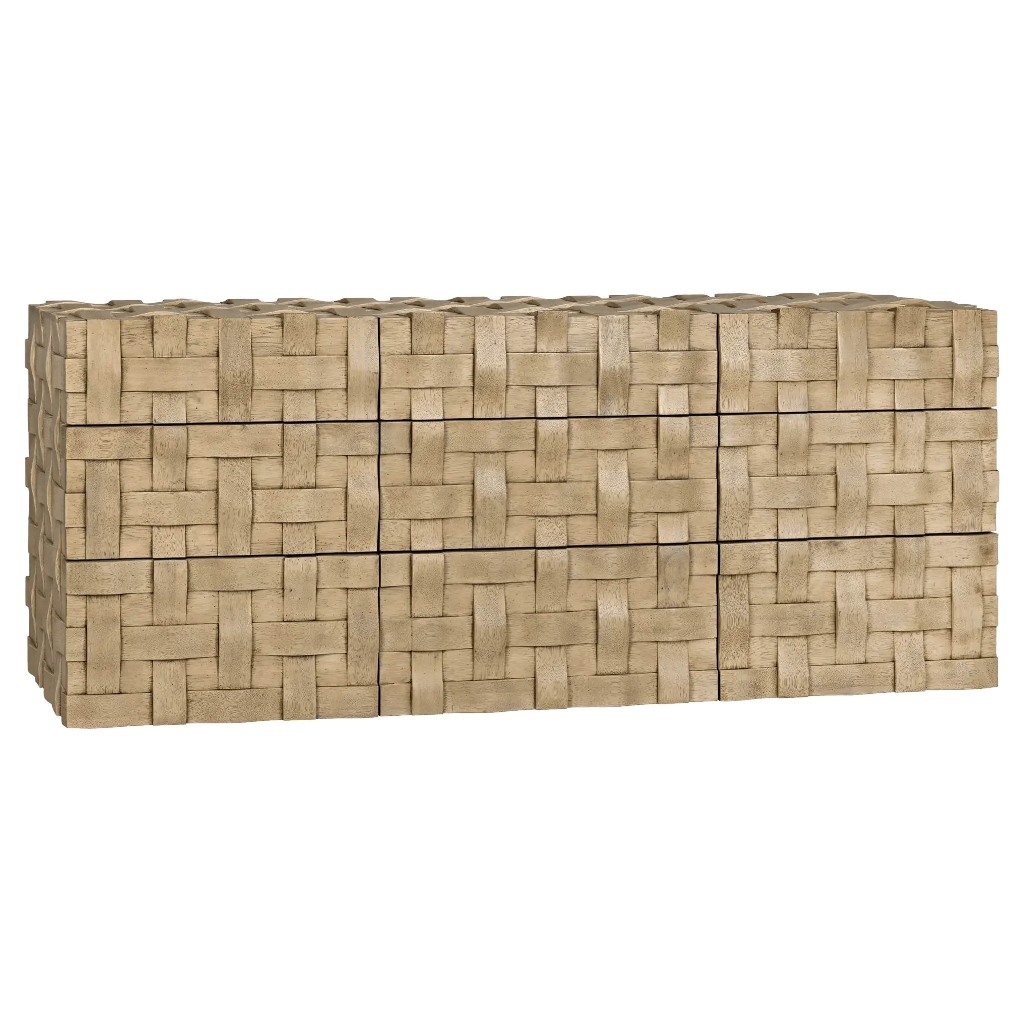 Weave Sideboard, Bleached Walnut - Remutear