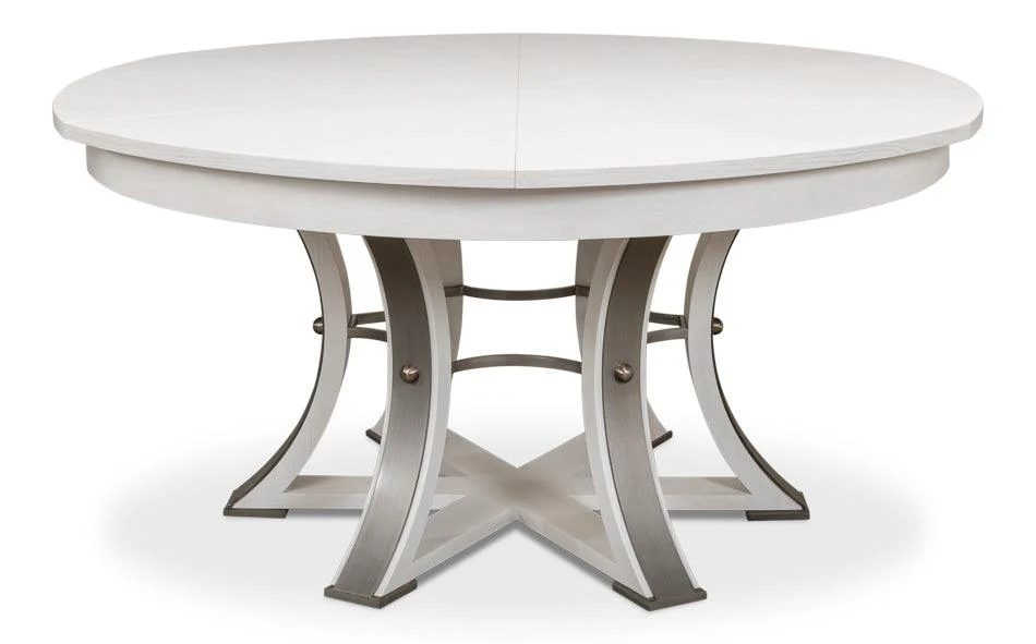 Tower Jupe Dining Table Lg Working White - Remutear