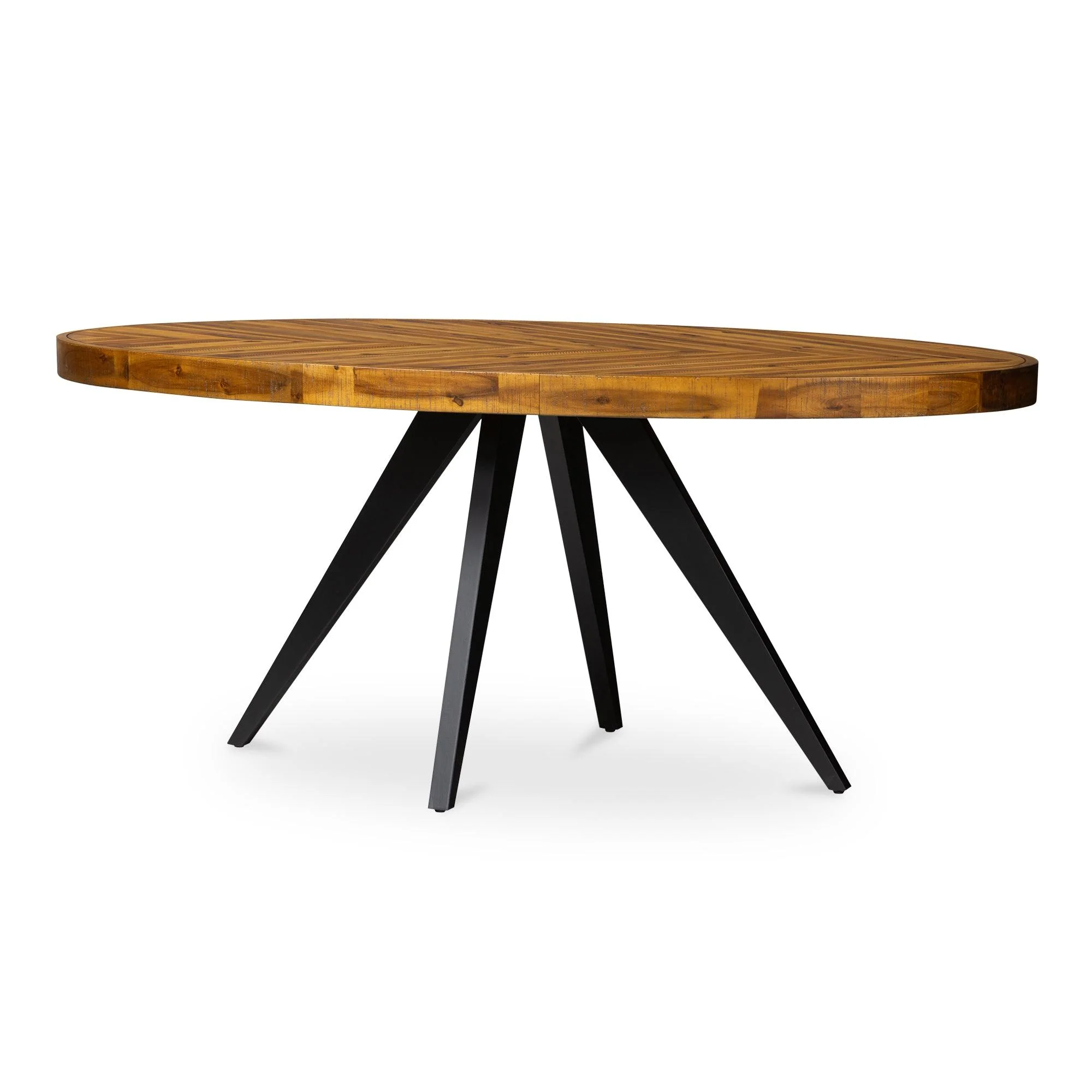 Parq Oval Dining Table Amber - Remutear
