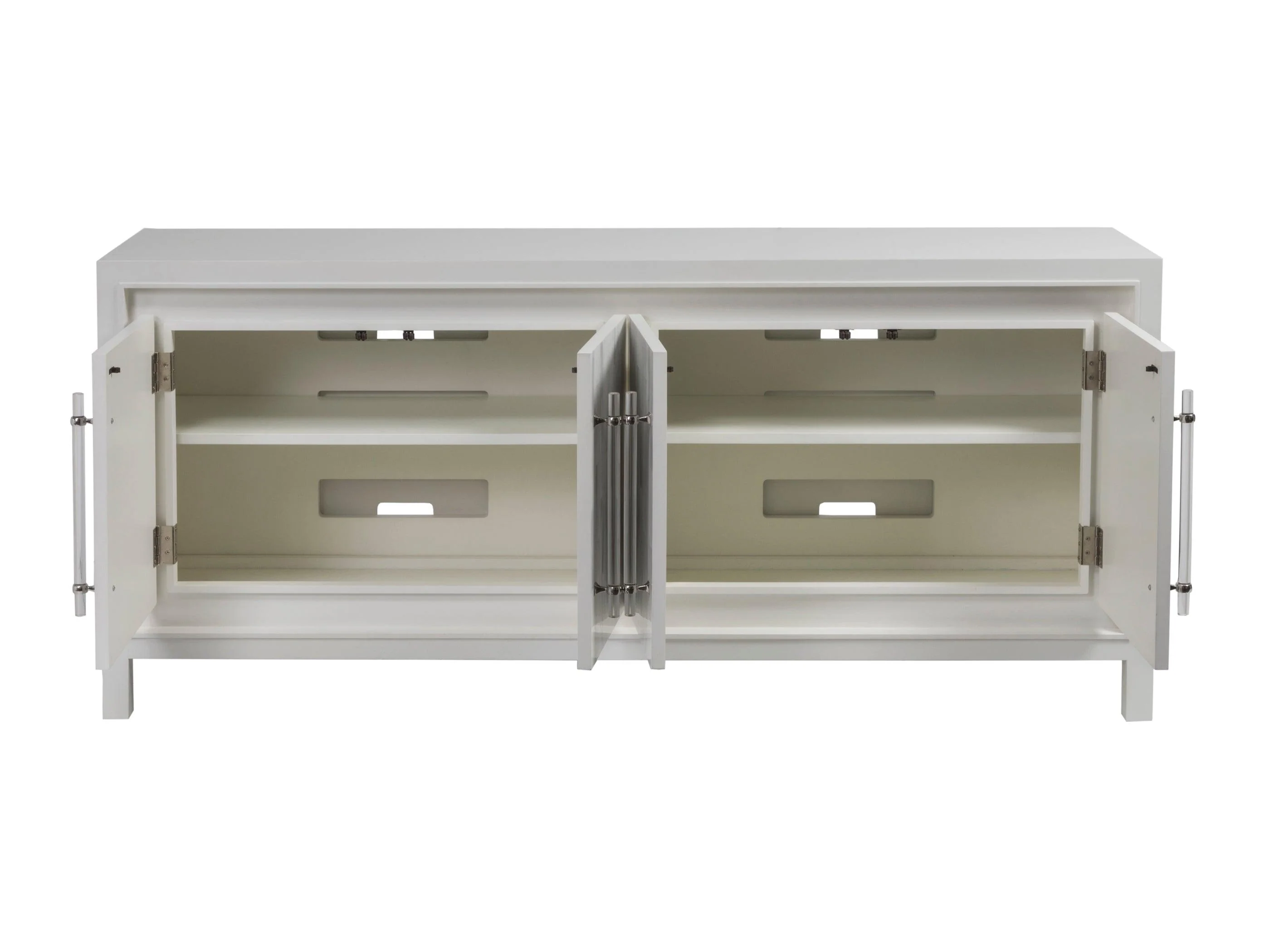 Signature Designs Elation White Media Console - Remutear