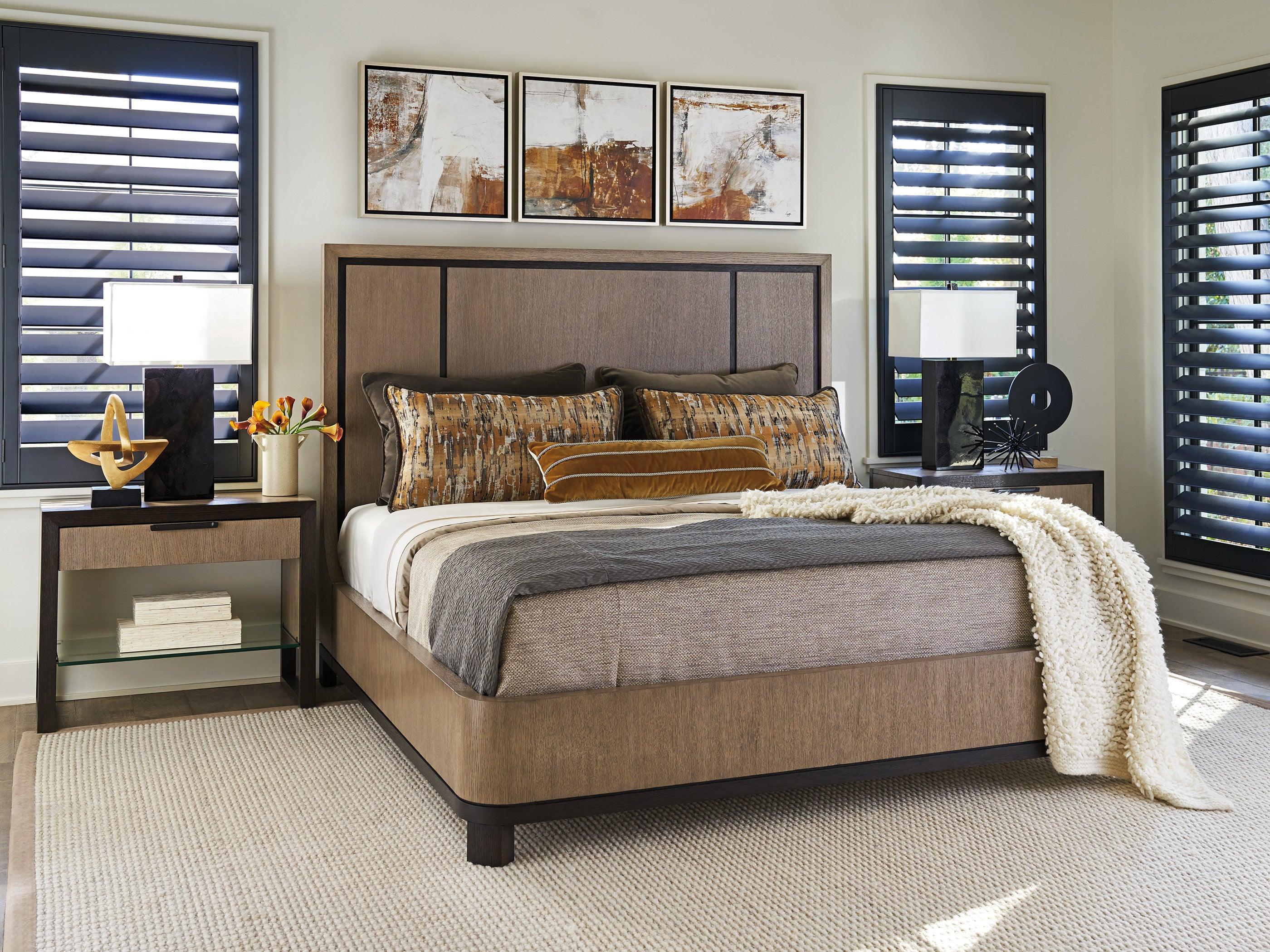 Zanzibar Cape Verde Panel Bed - Remutear