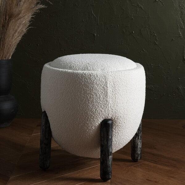 CLARABELLA UPHOLSTERED OTTOMAN - Remutear