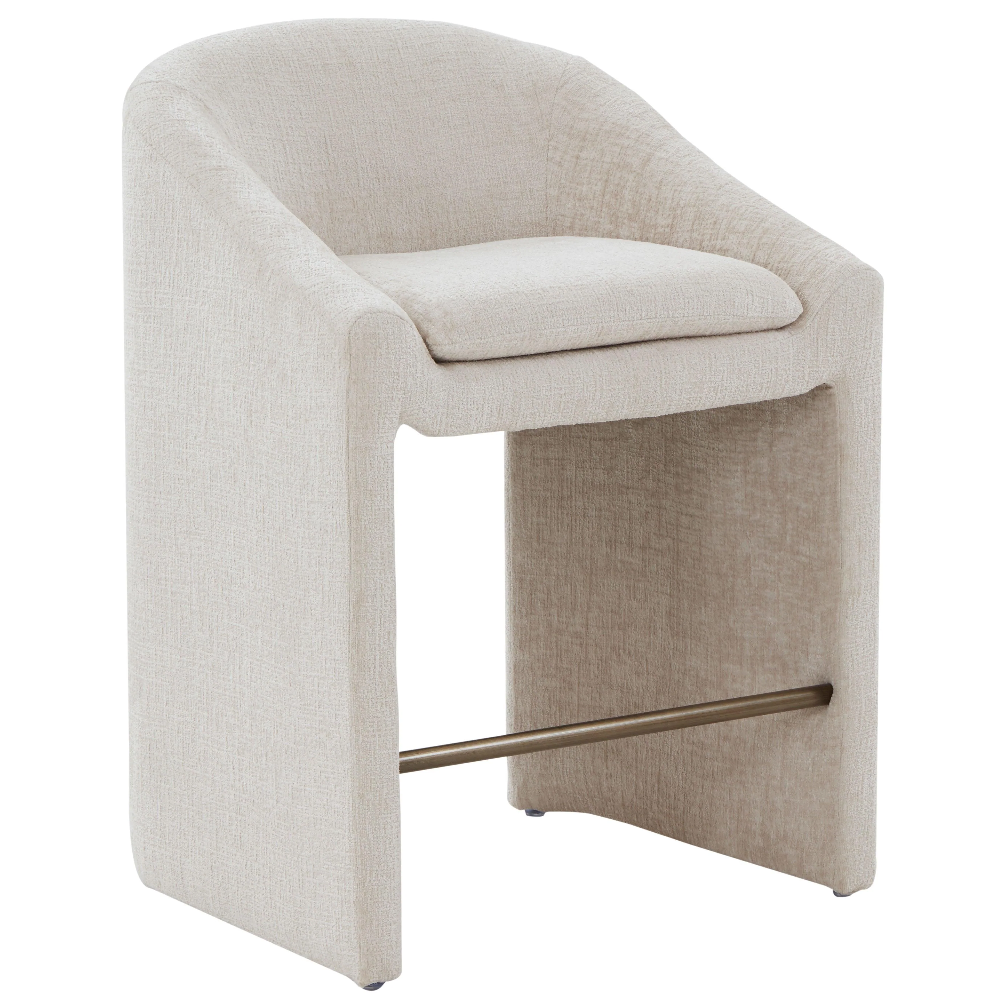 Kagan Chenille Counter Stool - Remutear