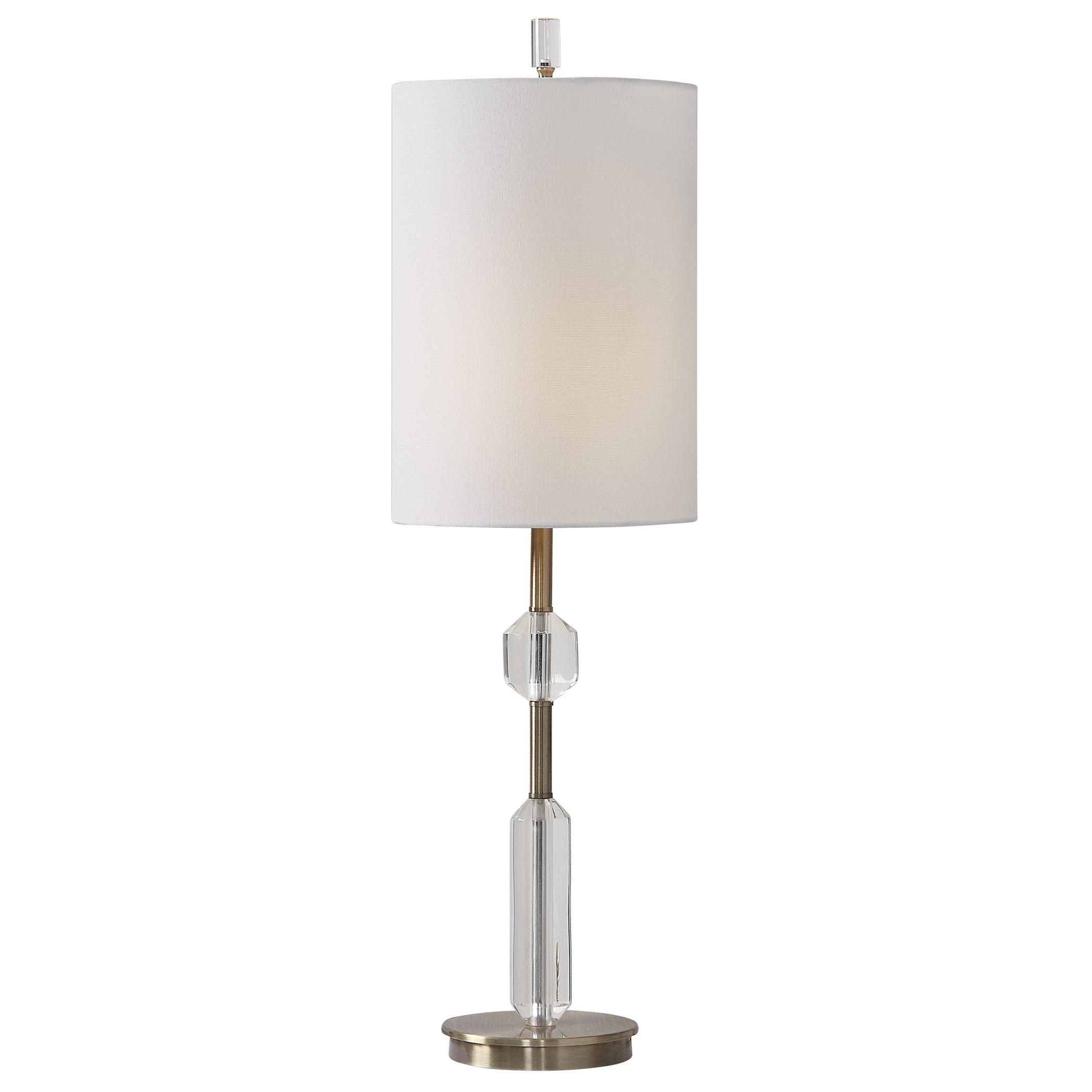 Margo Cut Crystal Buffet Lamp - Remutear