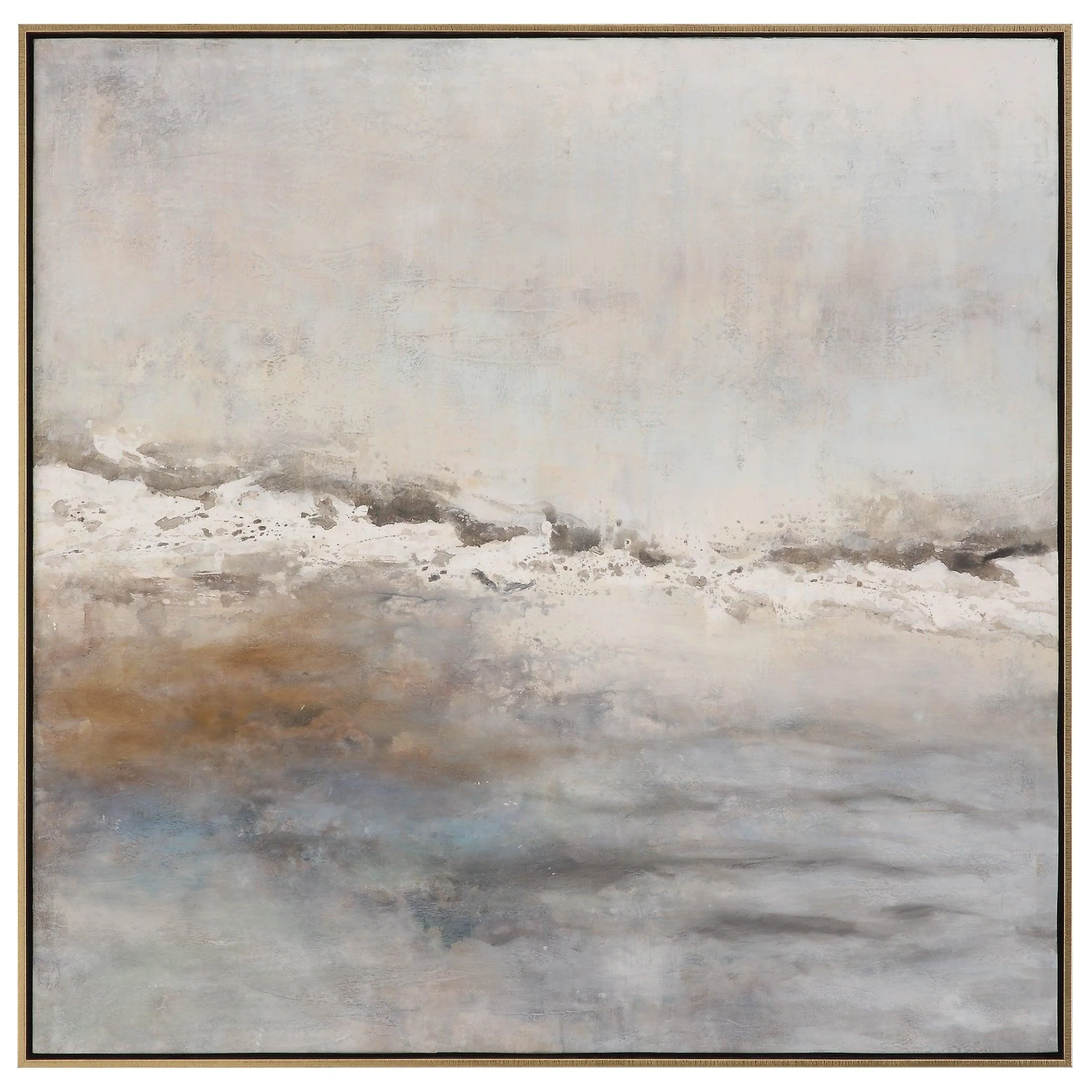 Storm Clouds Abstract Hand Painted Art - Remutear