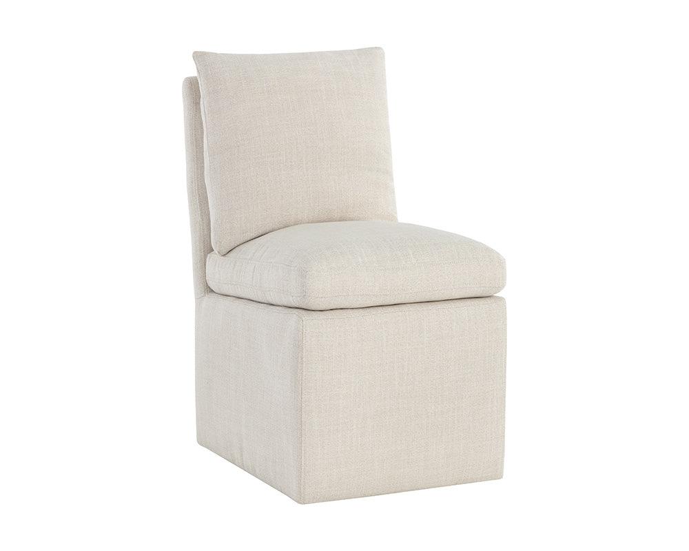 Glenrose Wheeled Dining Chair - Remutear