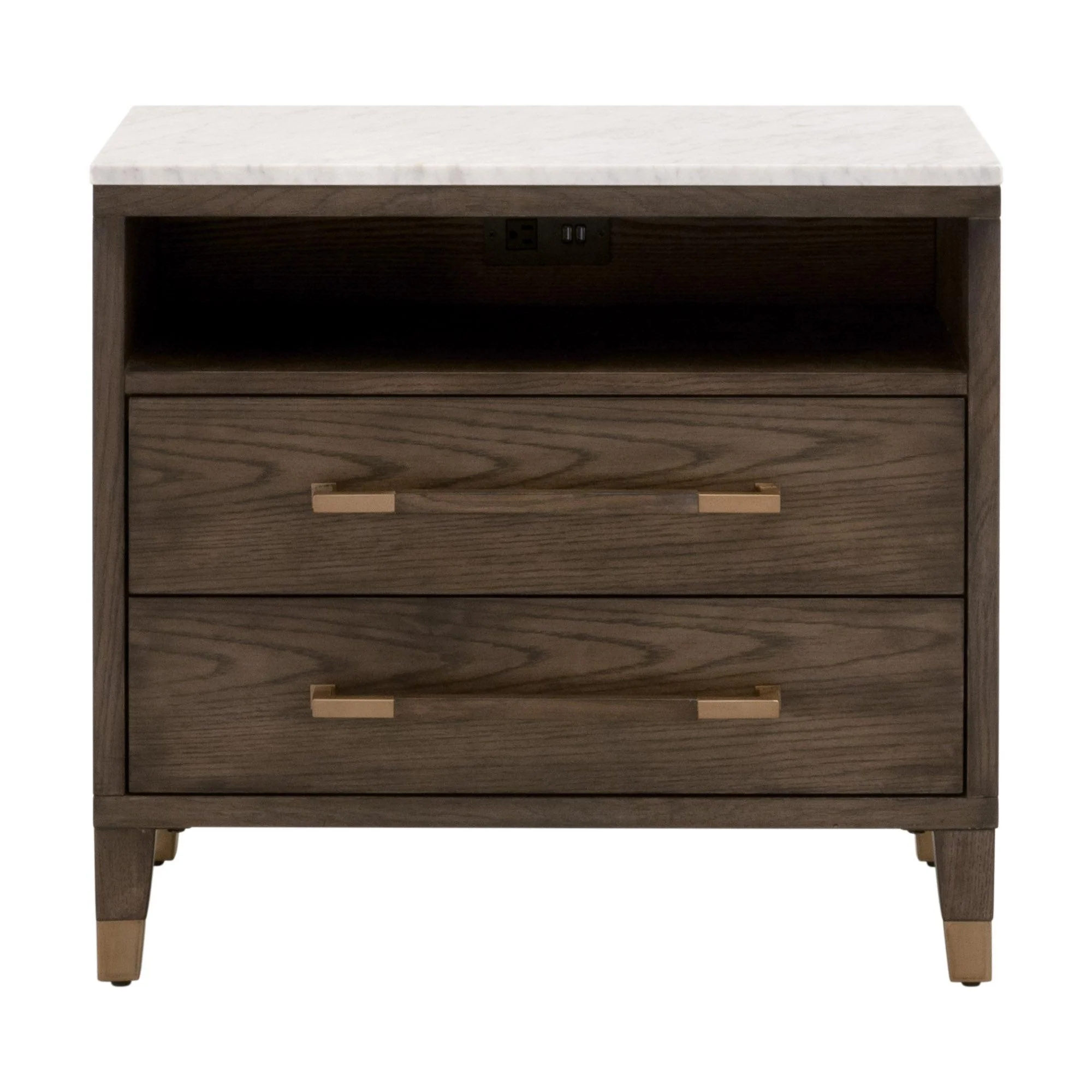 Cambria 2-Drawer Nightstand - Remutear