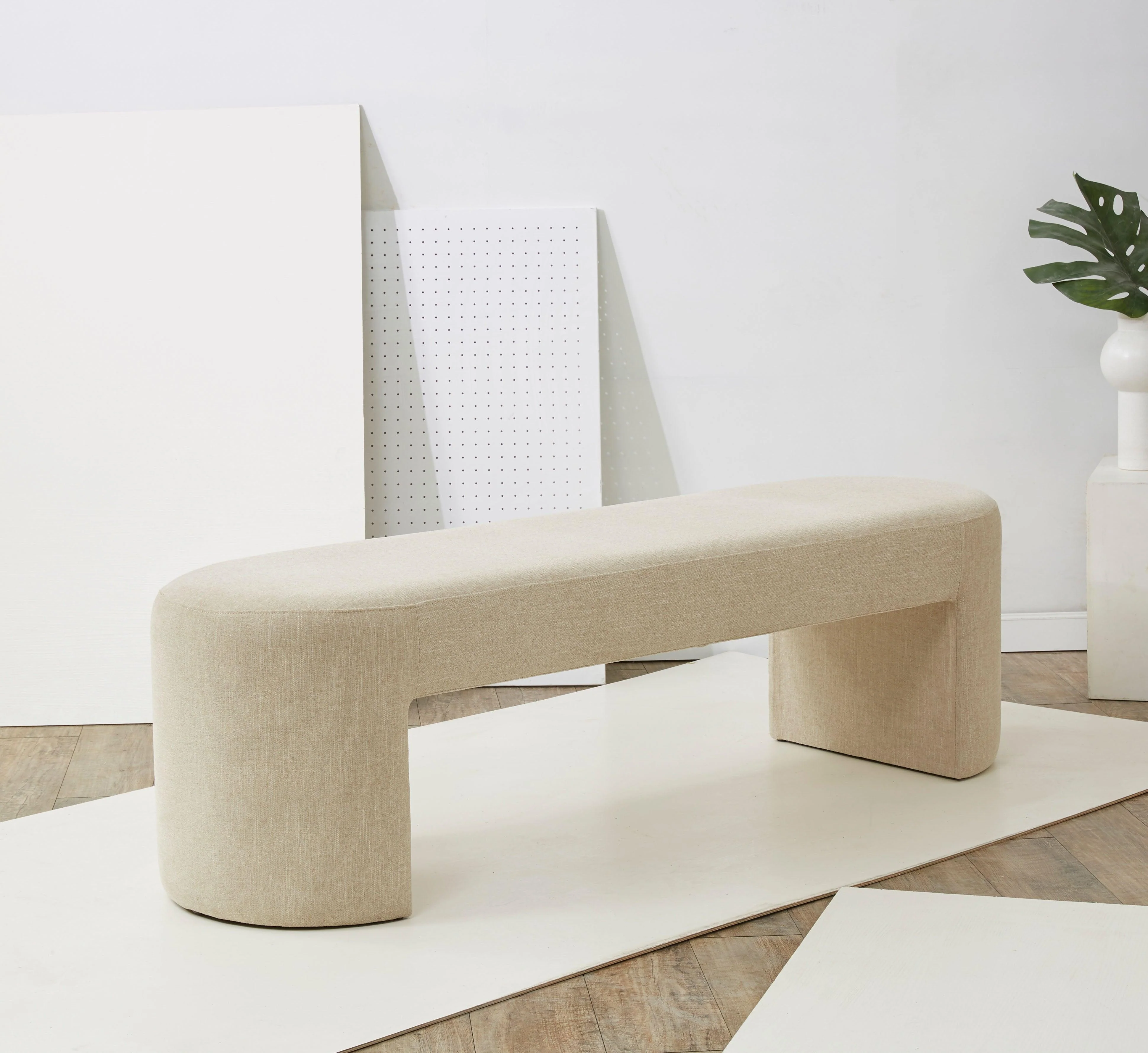 DALLYCE UPHOLSTERED BENCH - Remutear