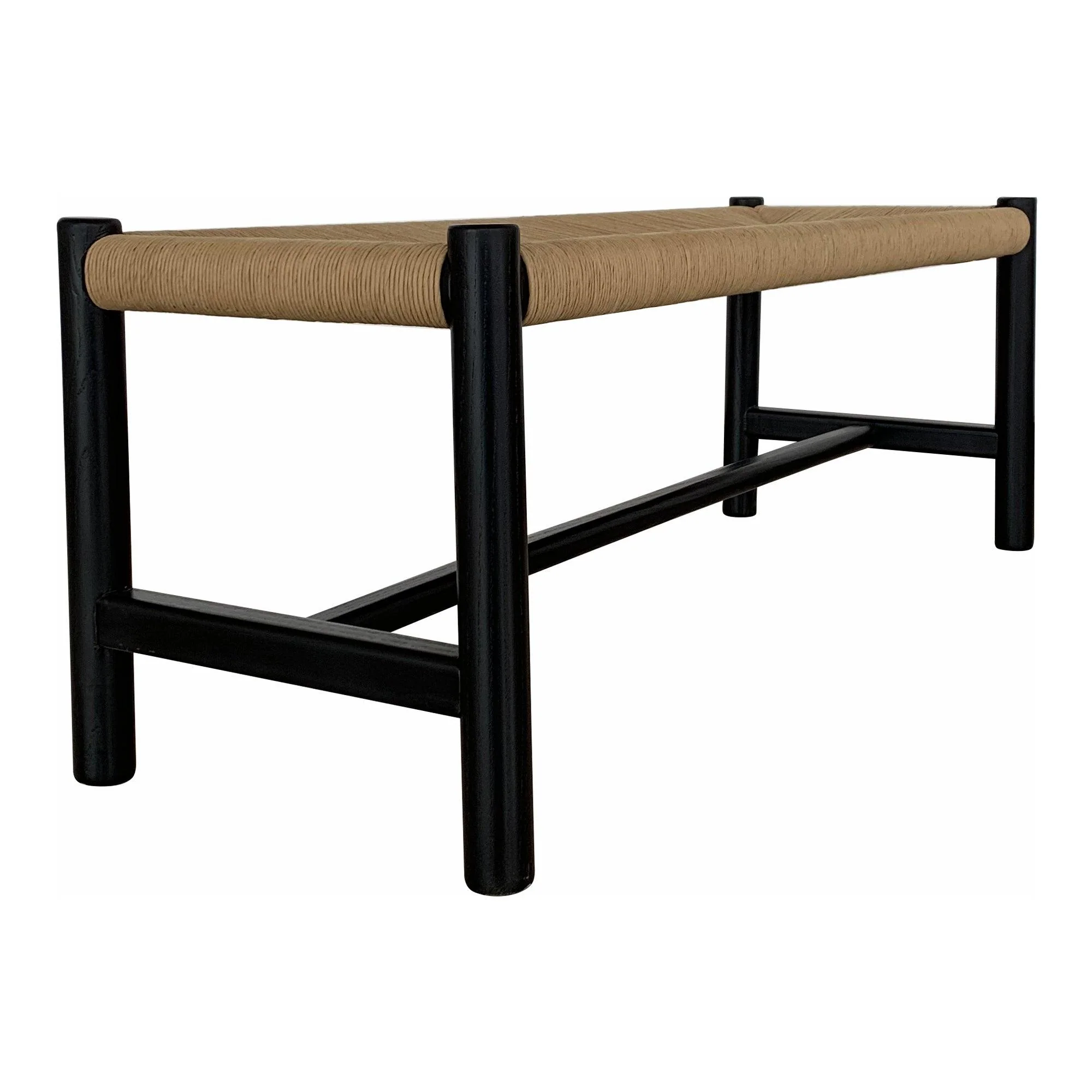 Hawthorn Bench Large Black - Remutear