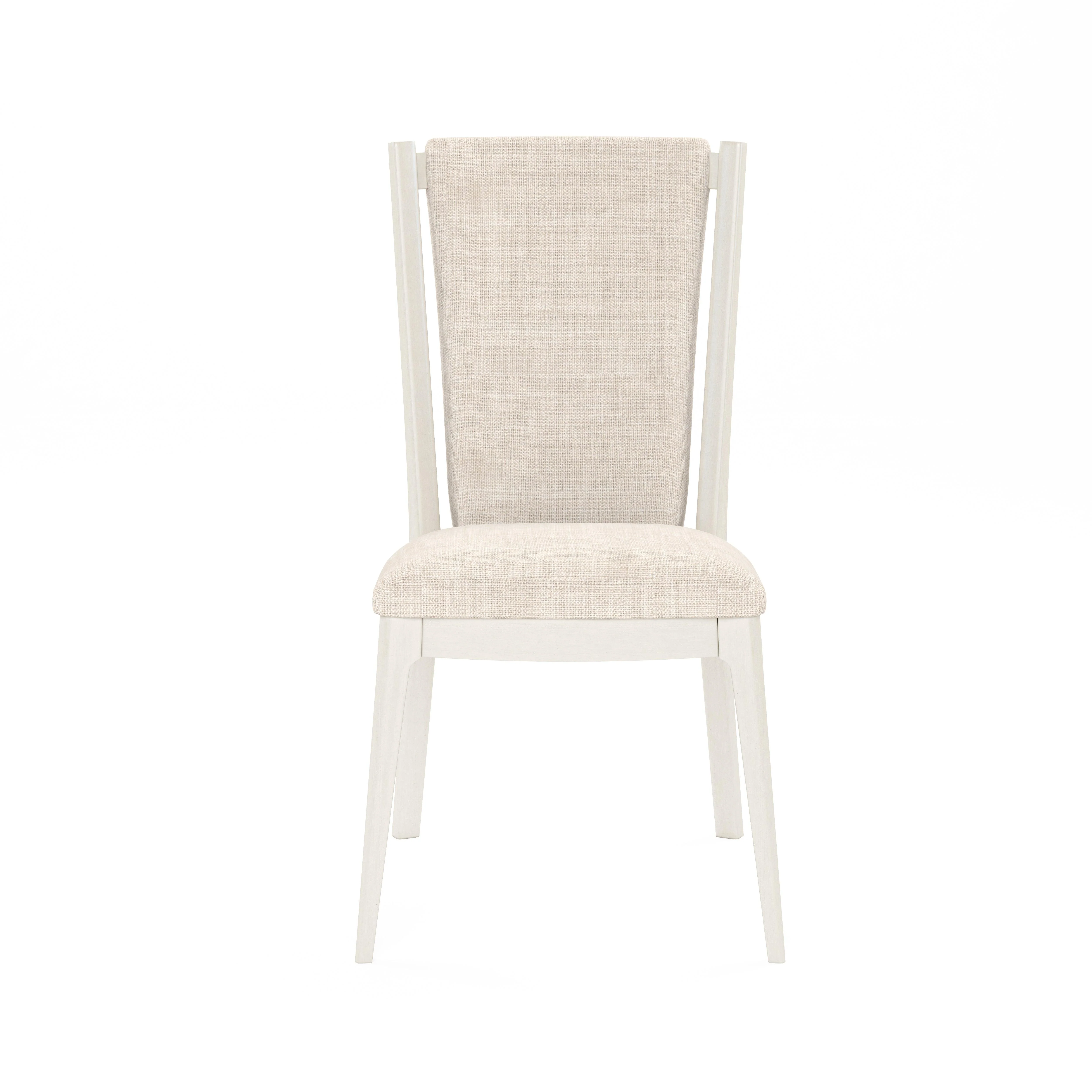 Blanc Upholstered Back Side Chair - Remutear