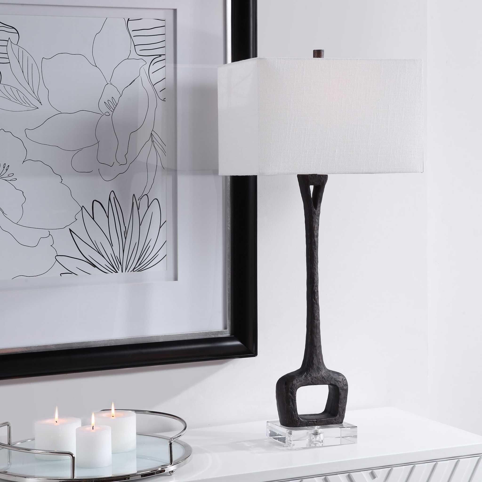 DARBIE IRON TABLE LAMP - Remutear