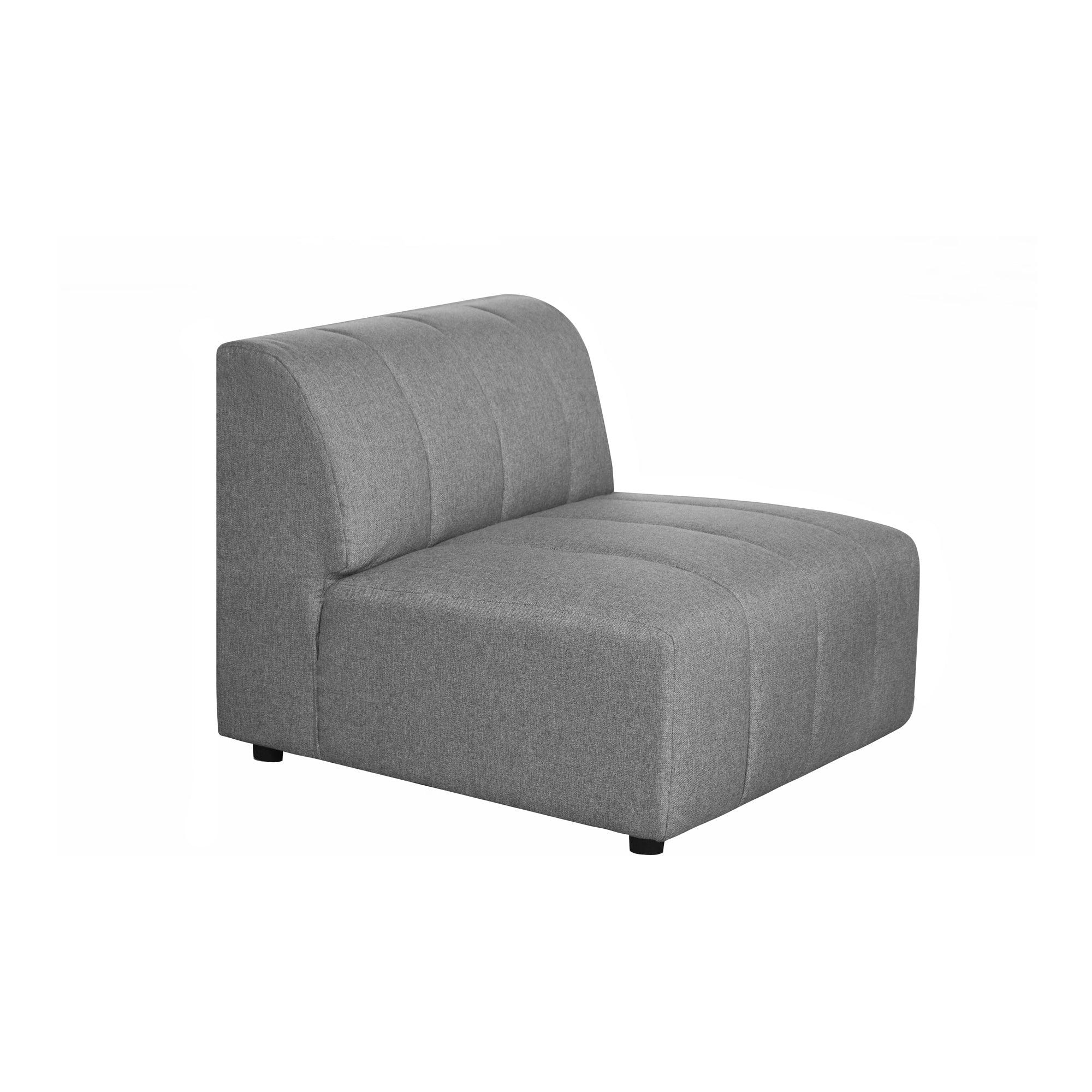 Lyric Slipper Chair Grey - Remutear