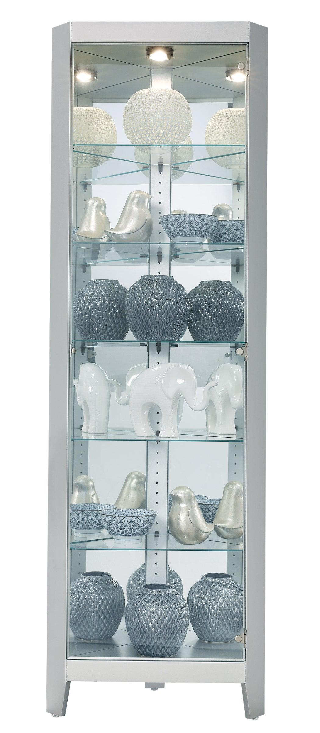 Tamsin II Corner Curio Cabinet - Remutear